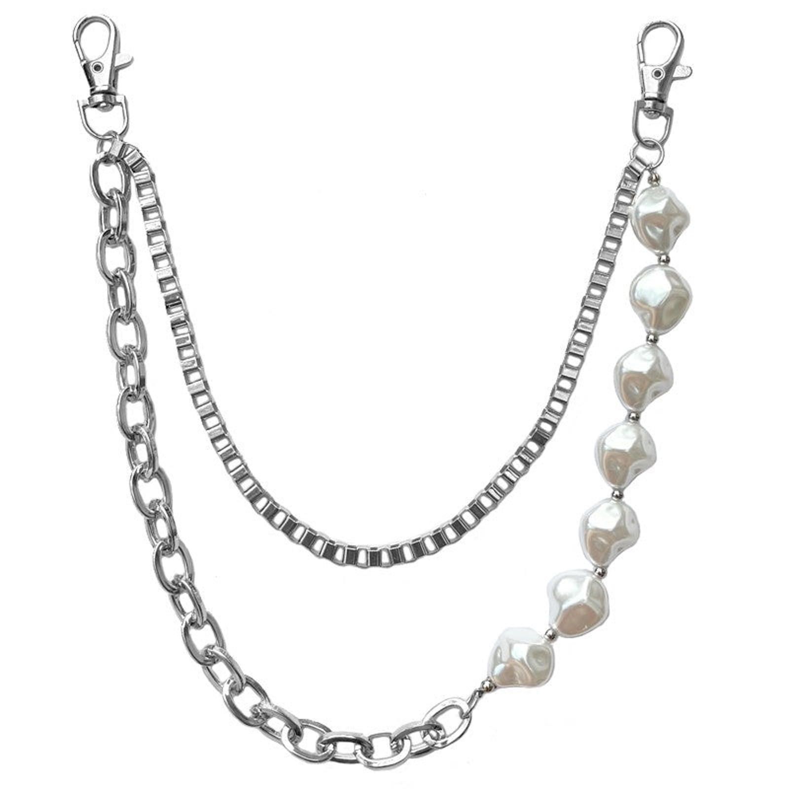 Jewelry Pearl Street Wallet Chain, Pants Chain Size ONE SIZE - 5 Thumbnail