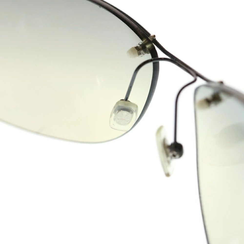 Chrome Hearts CHROME HEARTS DRAG PIPE2 Side Cross Sunglasses Black Size ONE SIZE - 5 Thumbnail