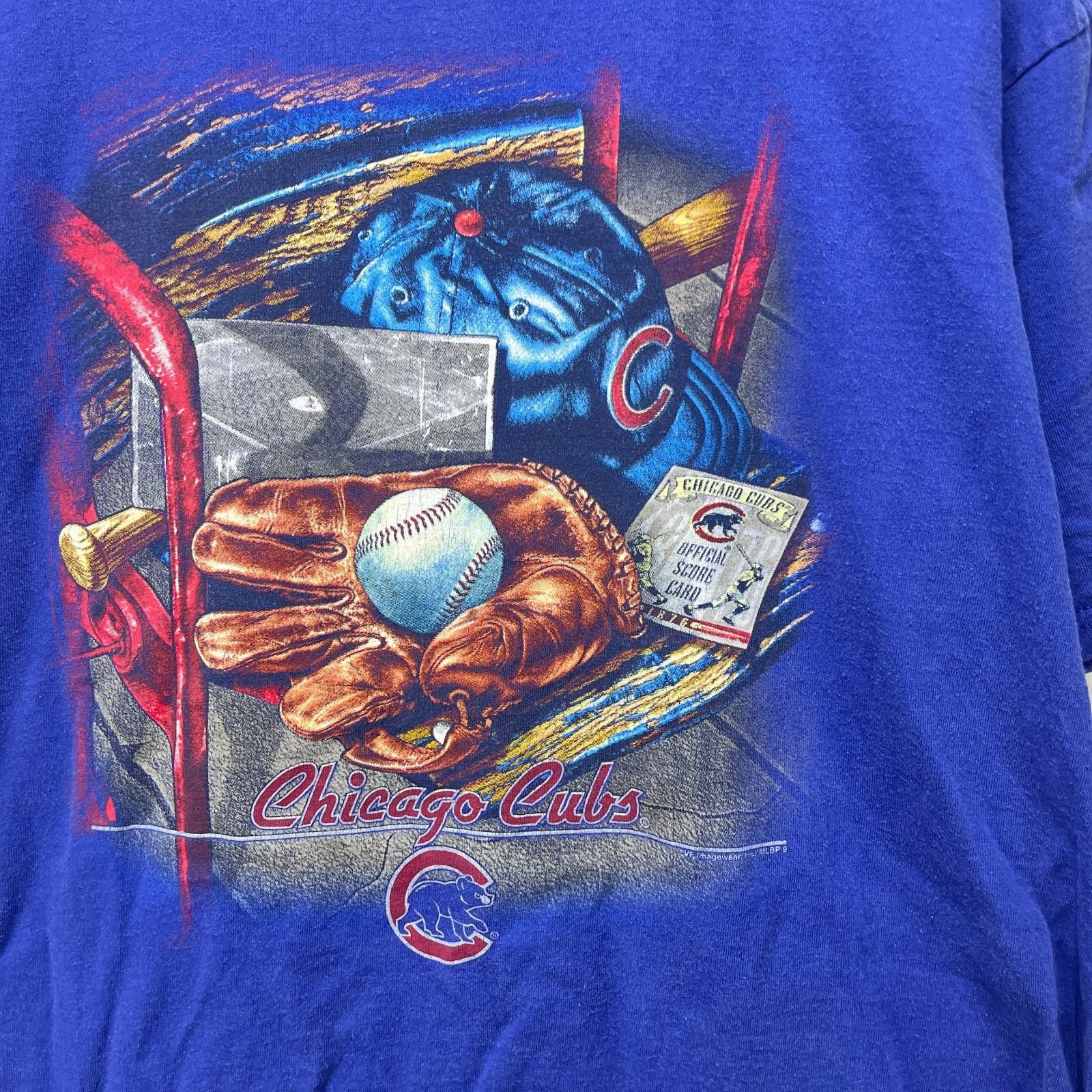 Other Vintage Chicago Cubs MLB T Shirt Large Size ONE SIZE - 2 Thumbnail
