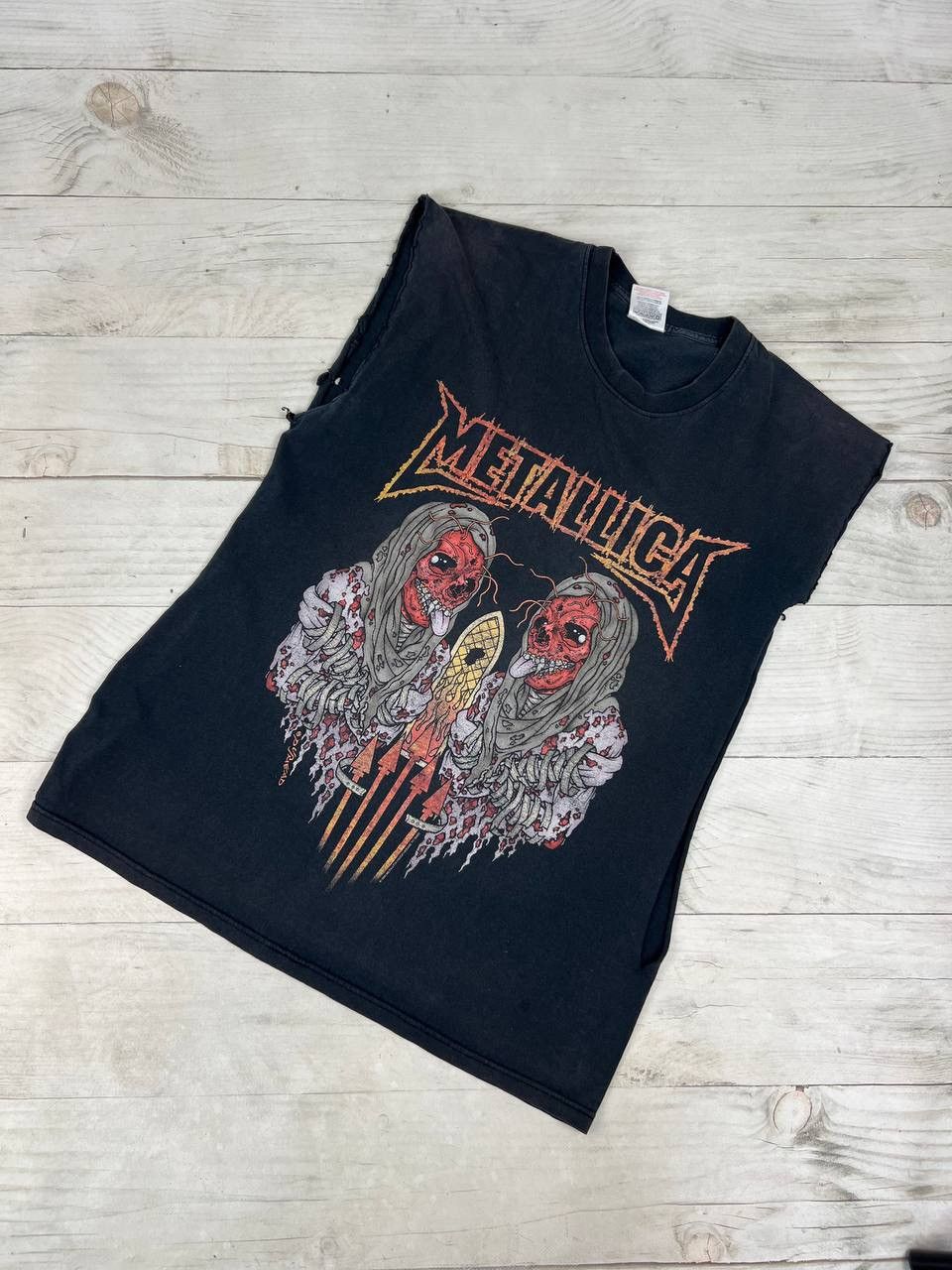 Metallica Vintage Metallica 2003 2004 World Tour T shirt Size US L / EU 52-54 / 3 - 1 Thumbnail