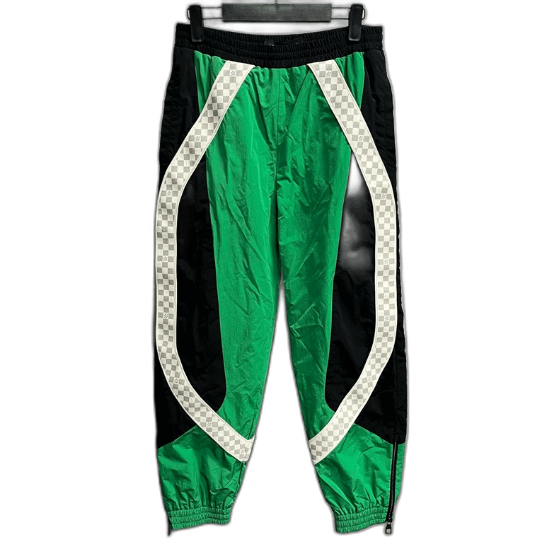 Louis Vuitton Louis Vuitton Green Checkered Sport Pants-2507 Size US 30 / EU 46 - 1 Thumbnail