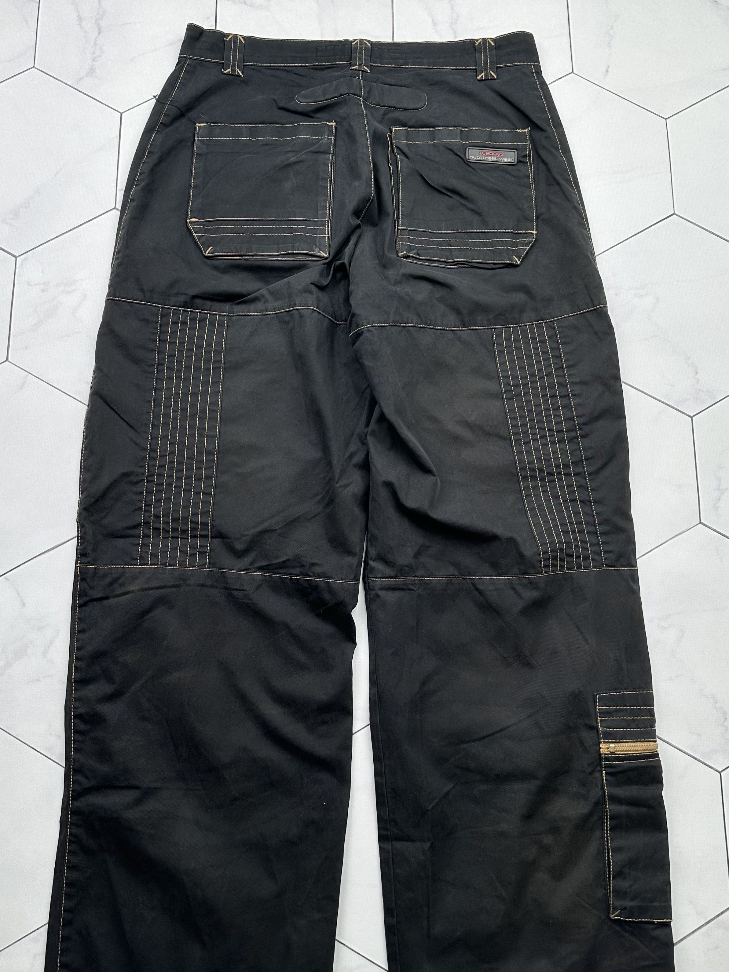 Japanese Brand Vintage Sun Faded Cargo Pants (B507)E2 Size US 30 / EU 46 - 8 Thumbnail