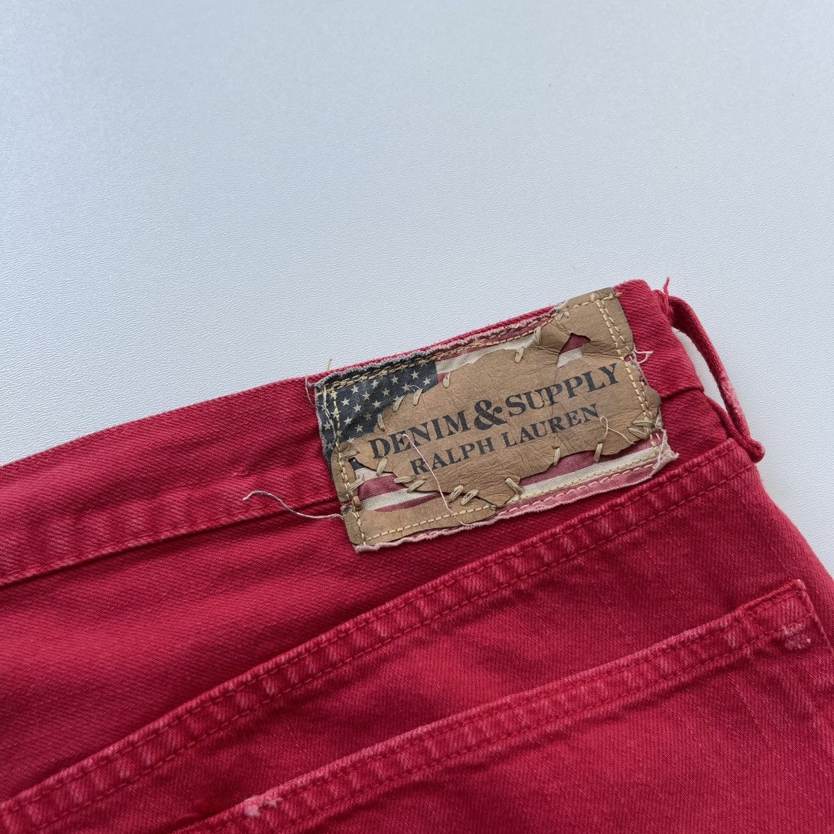 Denim & Supply Ralph Lauren × Polo Ralph Lauren × Ralph Lauren Ralph Lauren Denim & Supply Distressed Denim Slim Fit Shorts Size US 36 / EU 52 - 9 Thumbnail