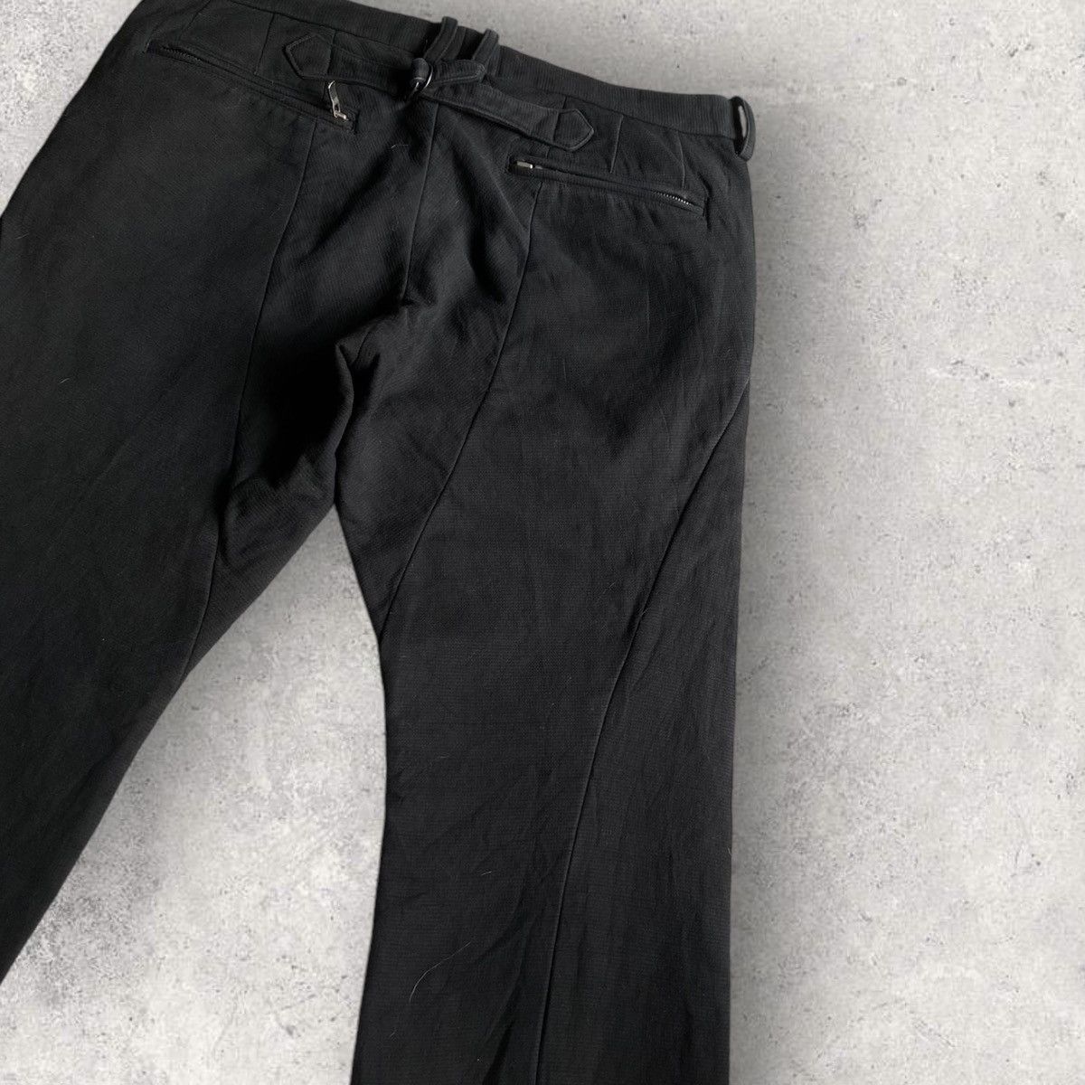 The Viridi-anne Back Twisted Seam Leg Wool/Cashmere Blend Pants Size US 34 / EU 50 - 4 Thumbnail