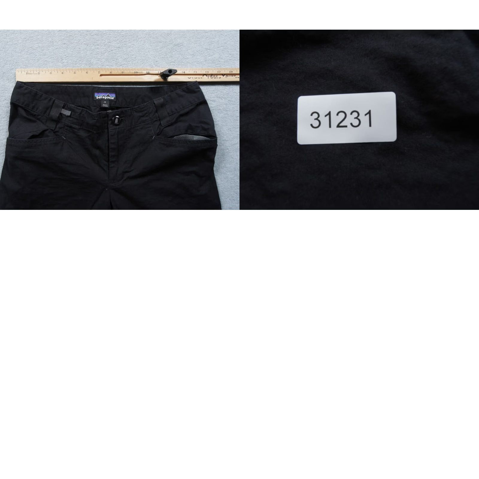 Patagonia Patagonia Pants Womens 6 Black Capri Cargo Vegna Rock Outdoors Ladies Hike Size 28" / US 6 / IT 42 - 9 Thumbnail