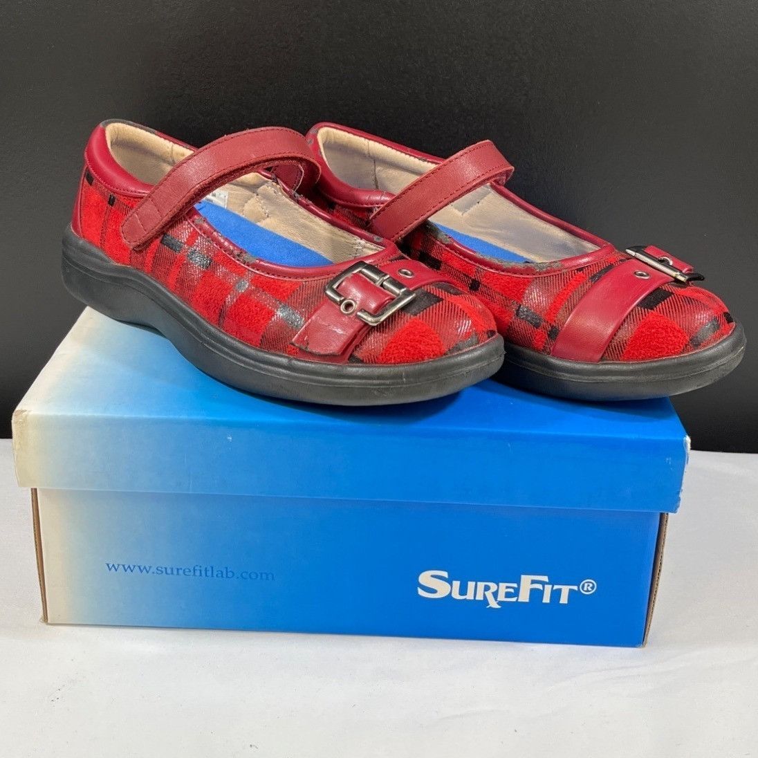 Other Surefit Florence Women's Red Mary Jane Shoes Size 7M SKU 545 Size US 7 / IT 37 - 2 Thumbnail