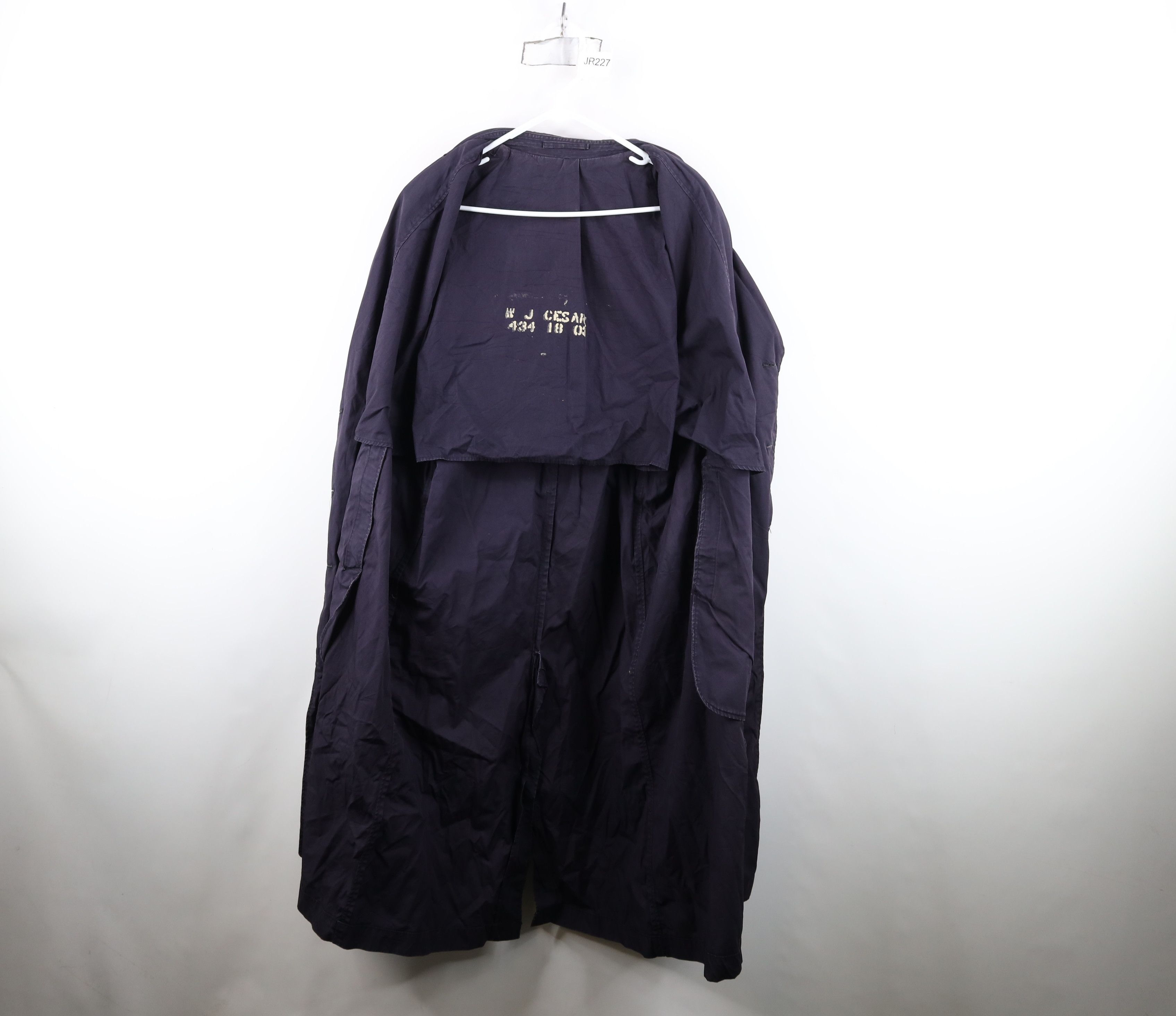 Vintage Vintage 50s Korean War Stamped Military Trench Coat USA Size US M / EU 48-50 / 2 - 10 Thumbnail