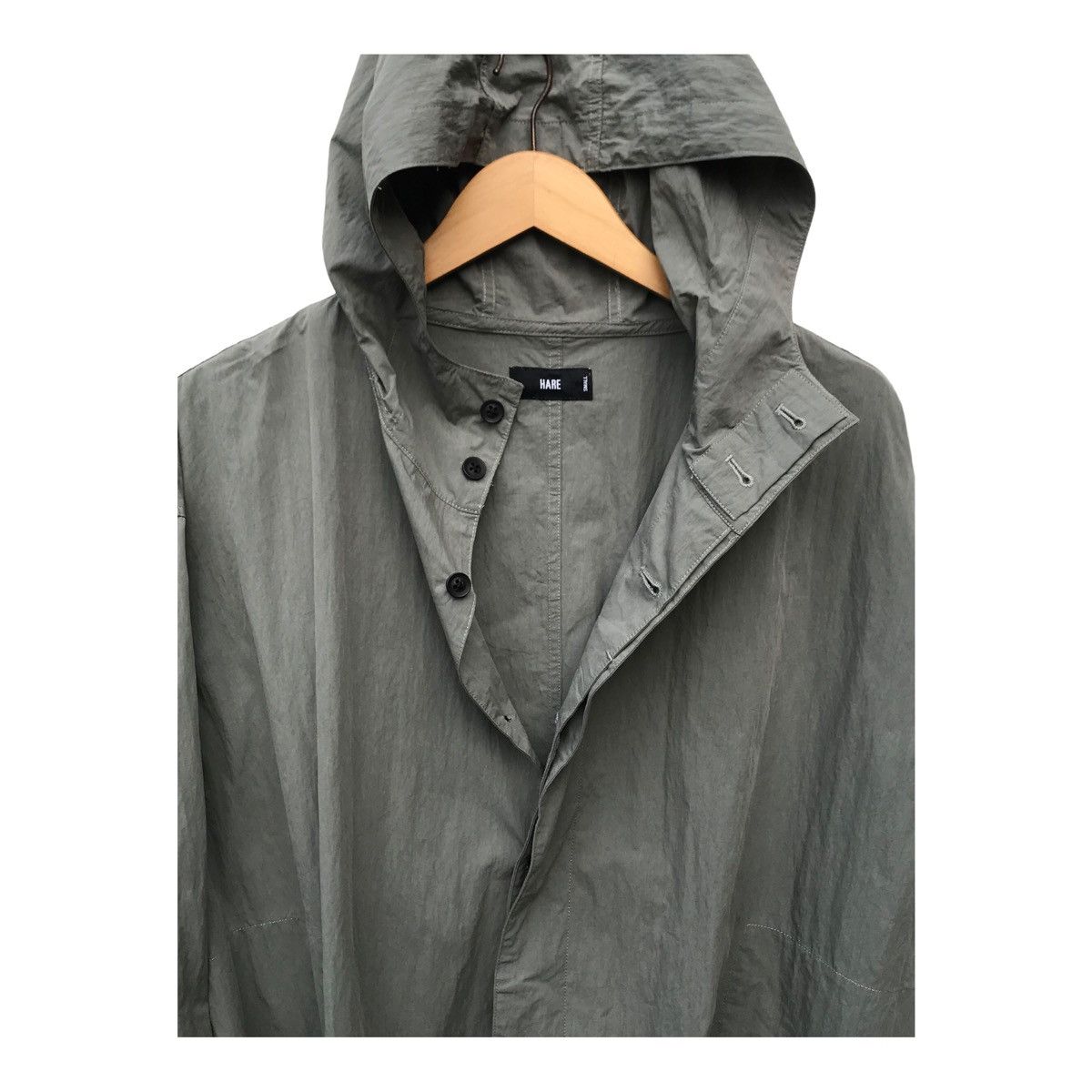 HARE × Japanese Brand Hare Oversized Capes Hoodie Light Jacket Size US XL / EU 56 / 4 - 3 Thumbnail