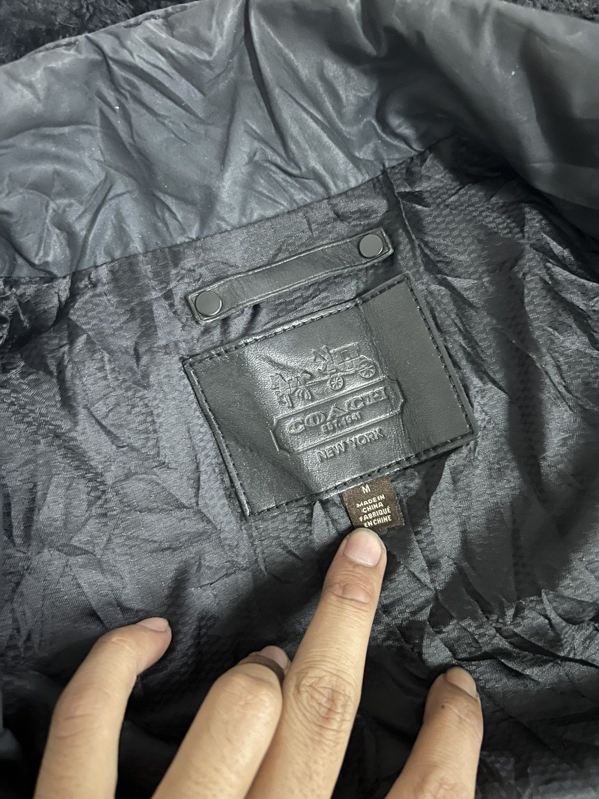 Coach Coach Black Jacket Size US M / EU 48-50 / 2 - 3 Thumbnail