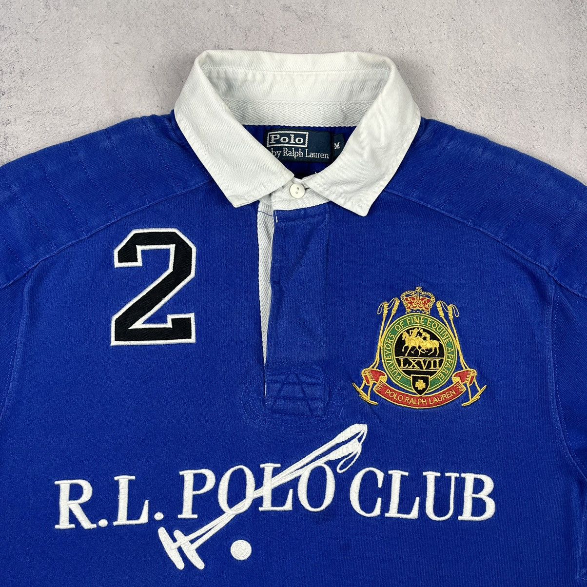 Polo Ralph Lauren Vintage Ralph Lauren Polo Club big logo rugby shirt 90’s Size US M / EU 48-50 / 2 - 3 Thumbnail