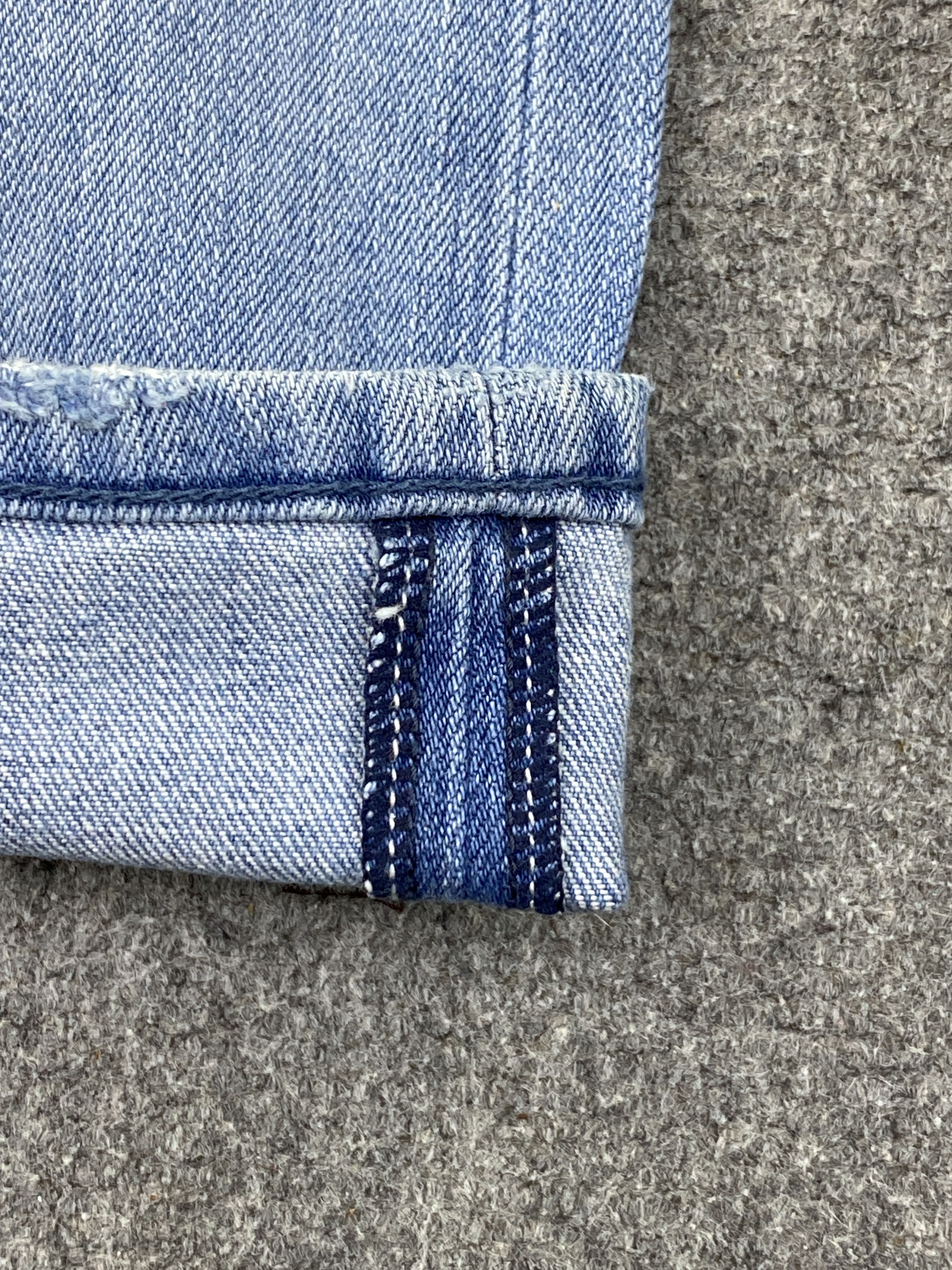 Japanese Brand Vintage Bayflow Denim Patches Skinny Jeans DP2720 Size US 30 / EU 46 - 8 Thumbnail