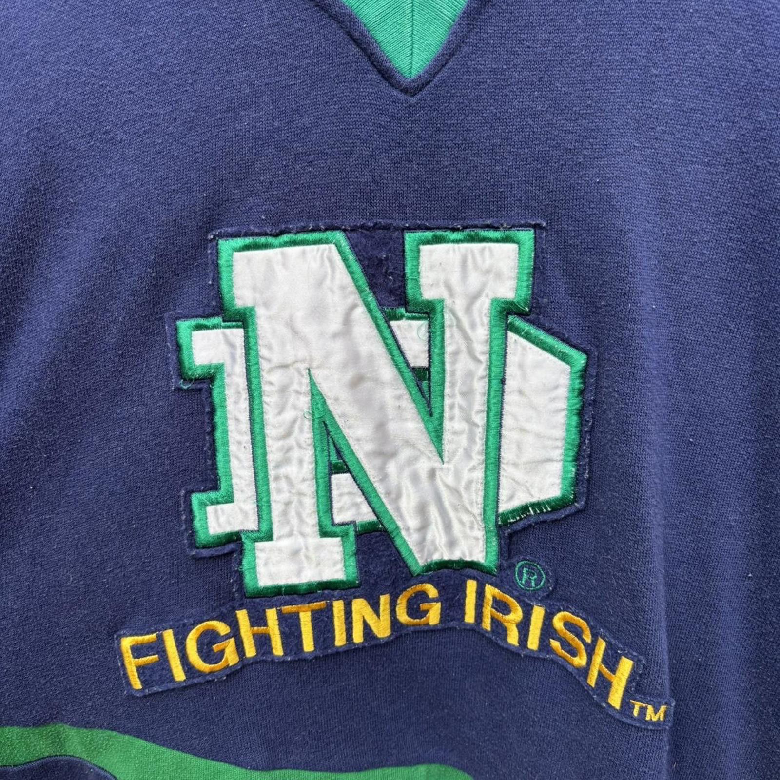 Other vintage notre dame fighting Irish rugby long sleeve shirt XL Size US XL / EU 56 / 4 - 3 Thumbnail