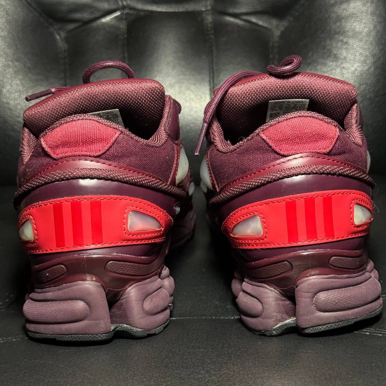 Adidas × Raf Simons Adidas Raf Simons ozweego Burgundy Size US 10.5 / EU 43-44 - 7 Thumbnail