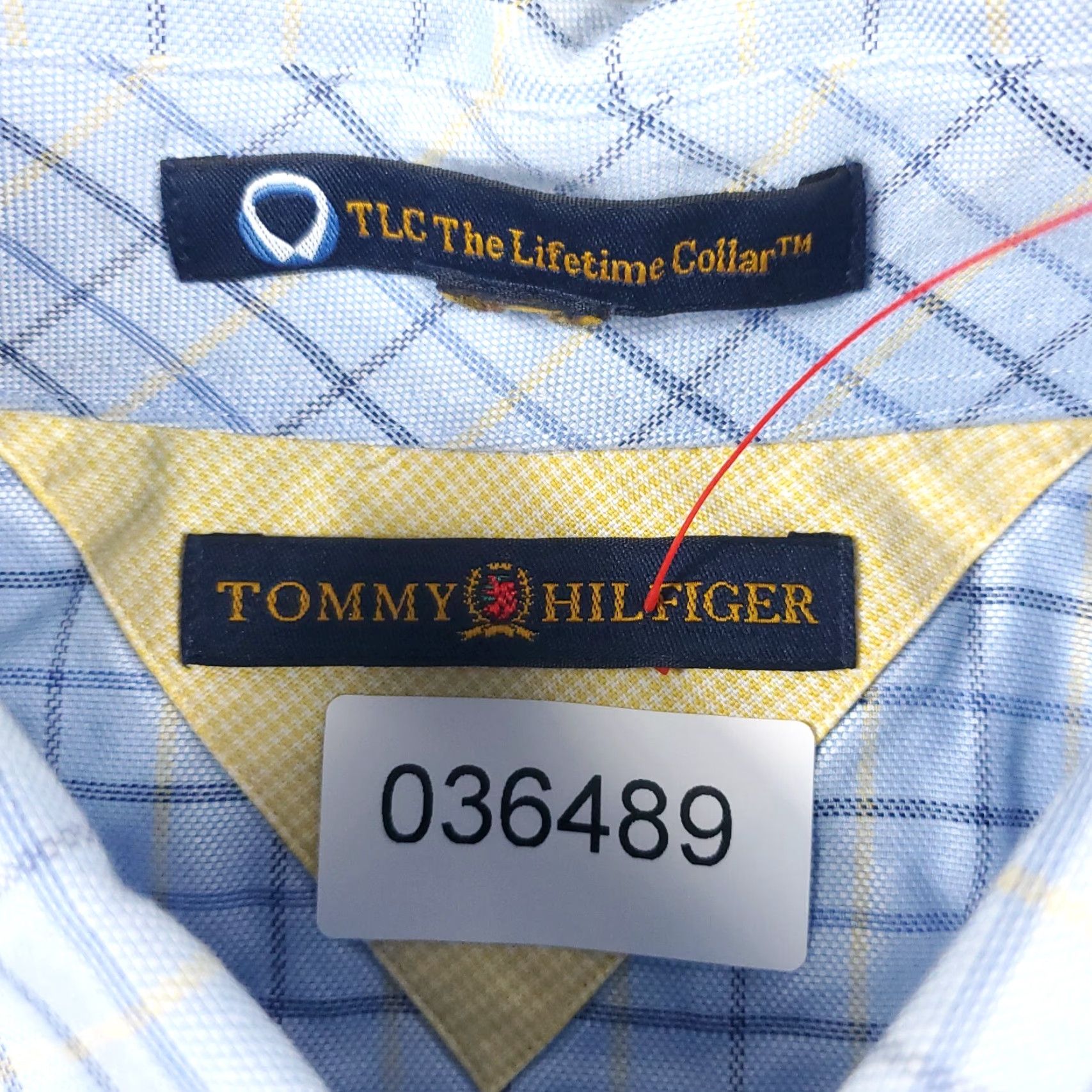Tommy Hilfiger VINTAGE Tommy Hilfiger Shirt Men 2XL Blue Check Casual Button-Up Long Sleeve Size US XXL / EU 58 / 5 - 6 Thumbnail