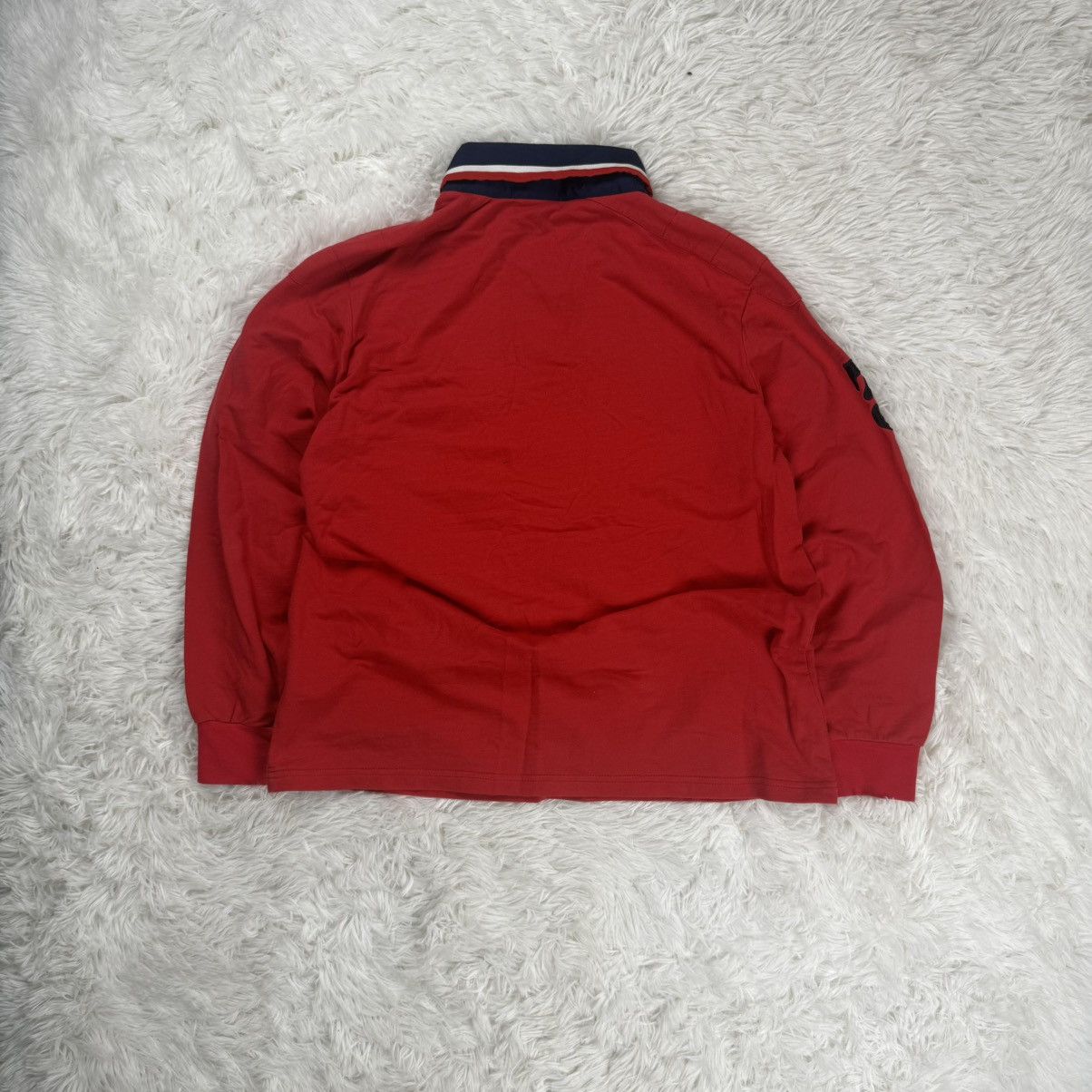 Vintage Polo Ralph Lauren Vintage Regby Sweatshirt 00s Old Money Size US M / EU 48-50 / 2 - 11 Thumbnail