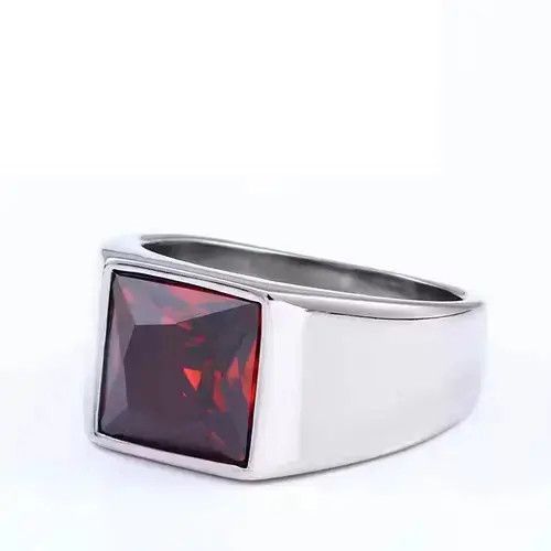 Other Fashion Inlaid Red Stone Jewelry Size ONE SIZE - 1 Thumbnail