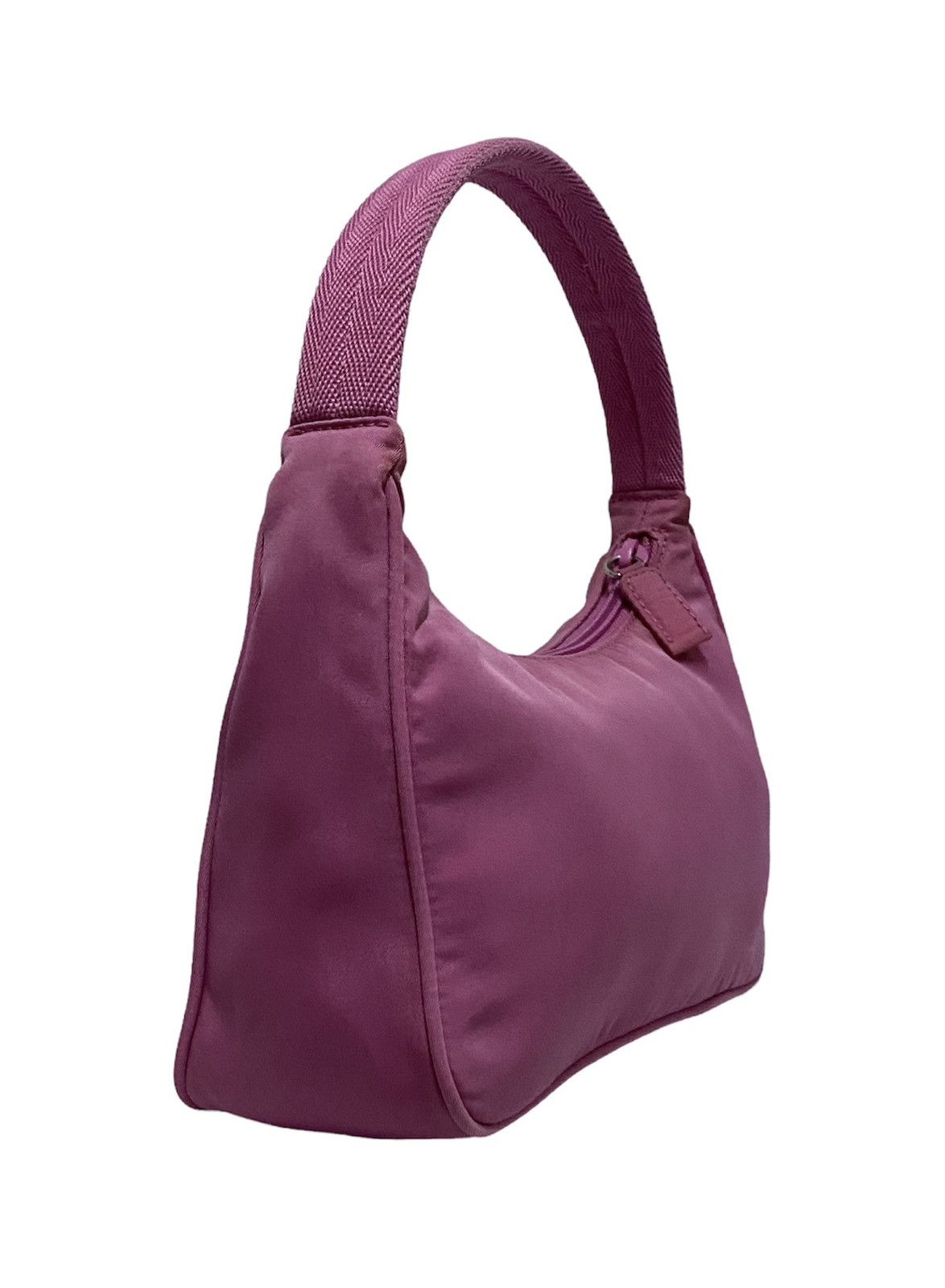 Prada Vintage Prada Tessuto Nylon Mini Hobo Shoulder Bag Size ONE SIZE - 4 Thumbnail