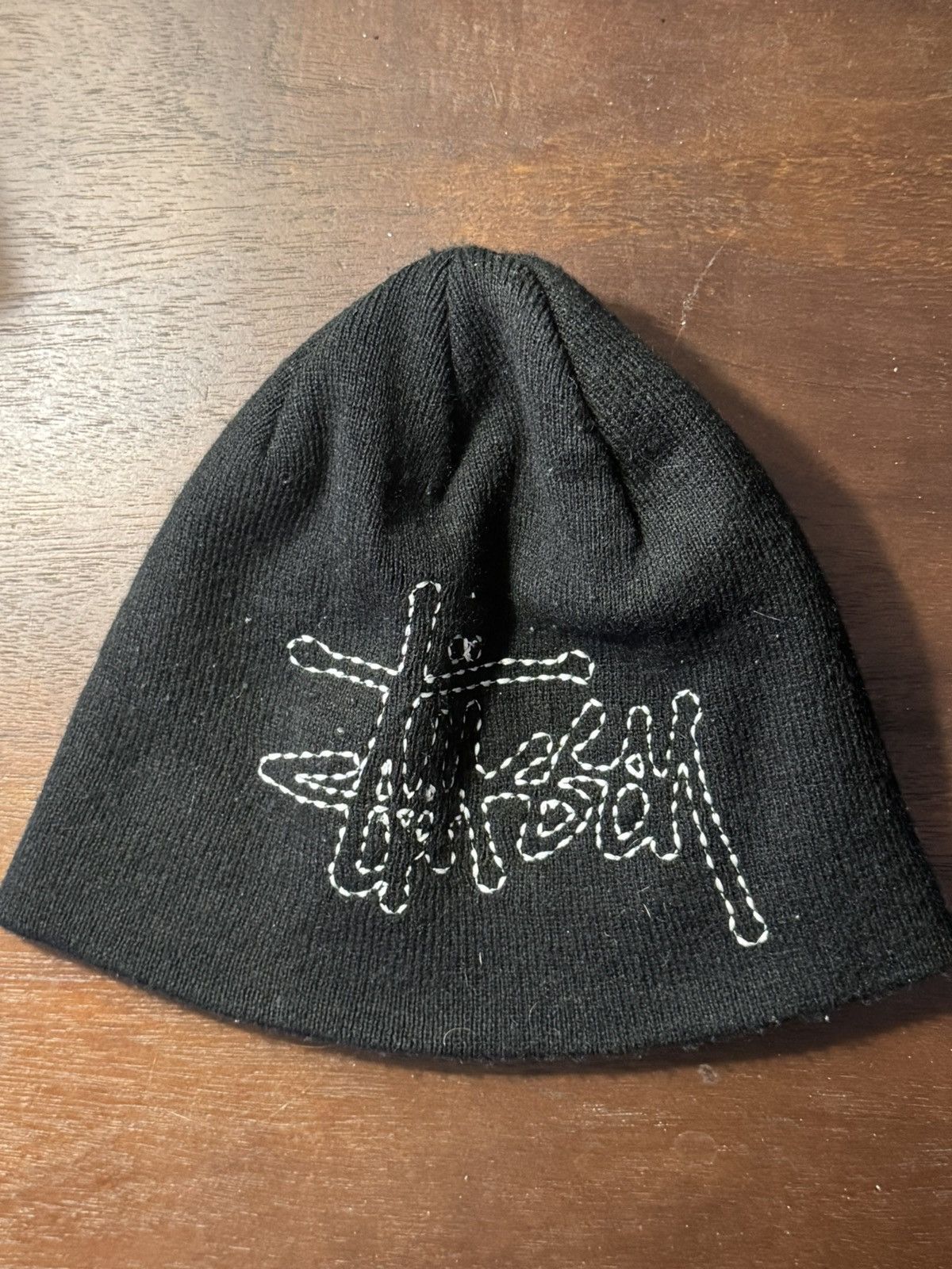 Stussy Stussy Black Beanie Size ONE SIZE - 3 Thumbnail