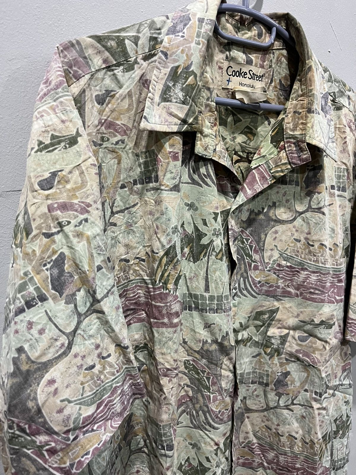 Stefan Cooke Vintage 90s Cooke Street Hawaii Shirts Button Ups Size US XL / EU 56 / 4 - 4 Thumbnail