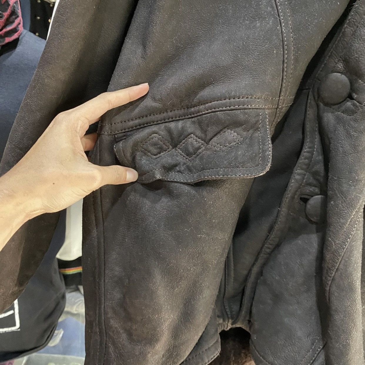 Pierre Balmain Pierre Balmain Vintage Shearling Leather Coat Sheepskin Size US M / EU 48-50 / 2 - 9 Thumbnail