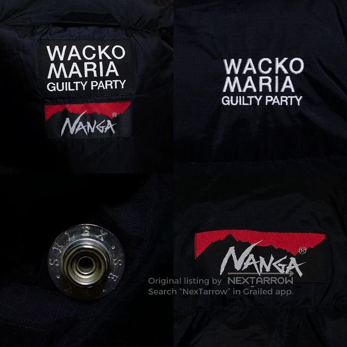 Wacko Maria wacko maria nanga down jacket black. Size US M / EU 48-50 / 2 - 6 Thumbnail