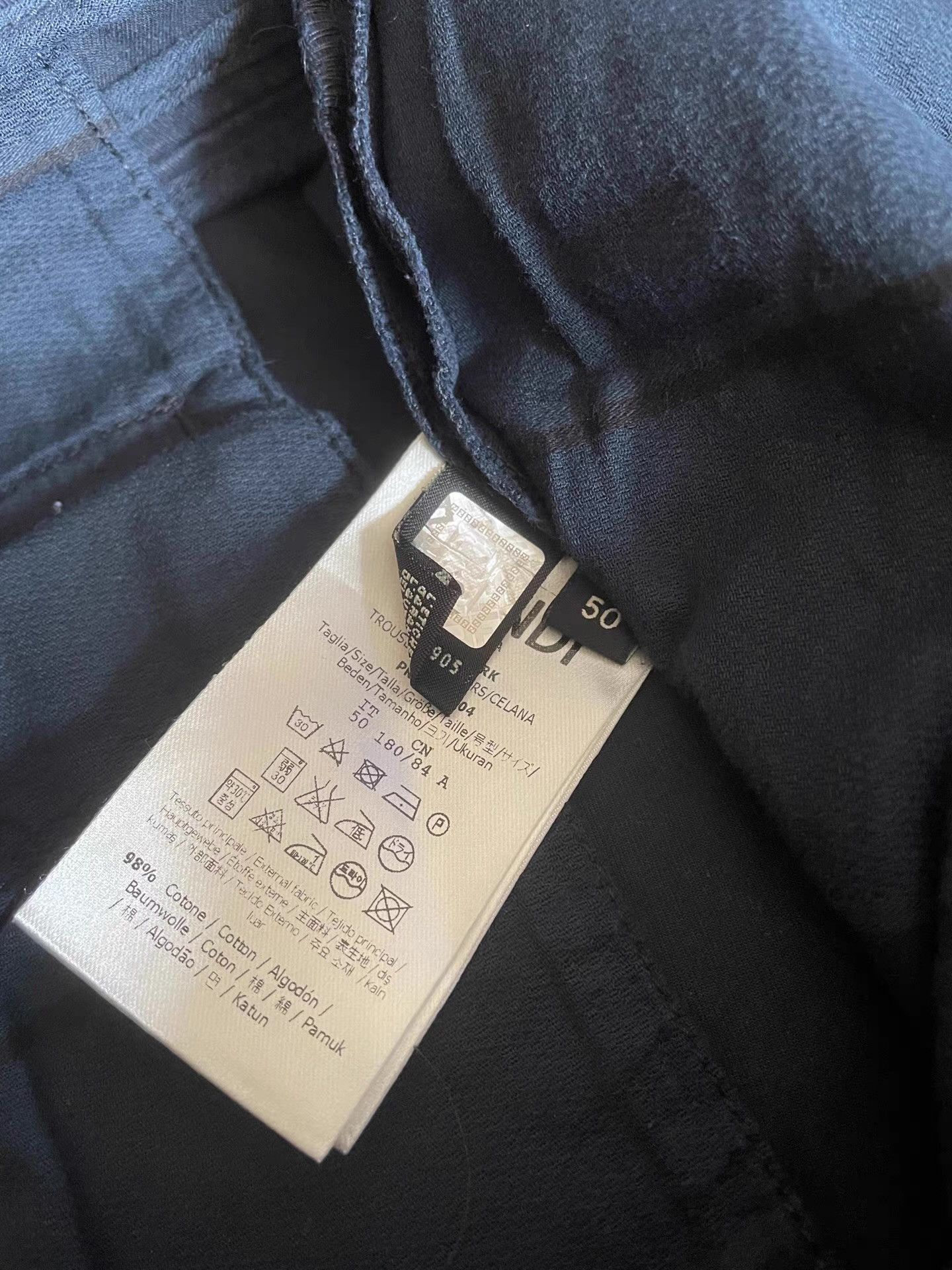 Fendi Fendi blue casual pants Size US 36 / EU 52 - 8 Thumbnail