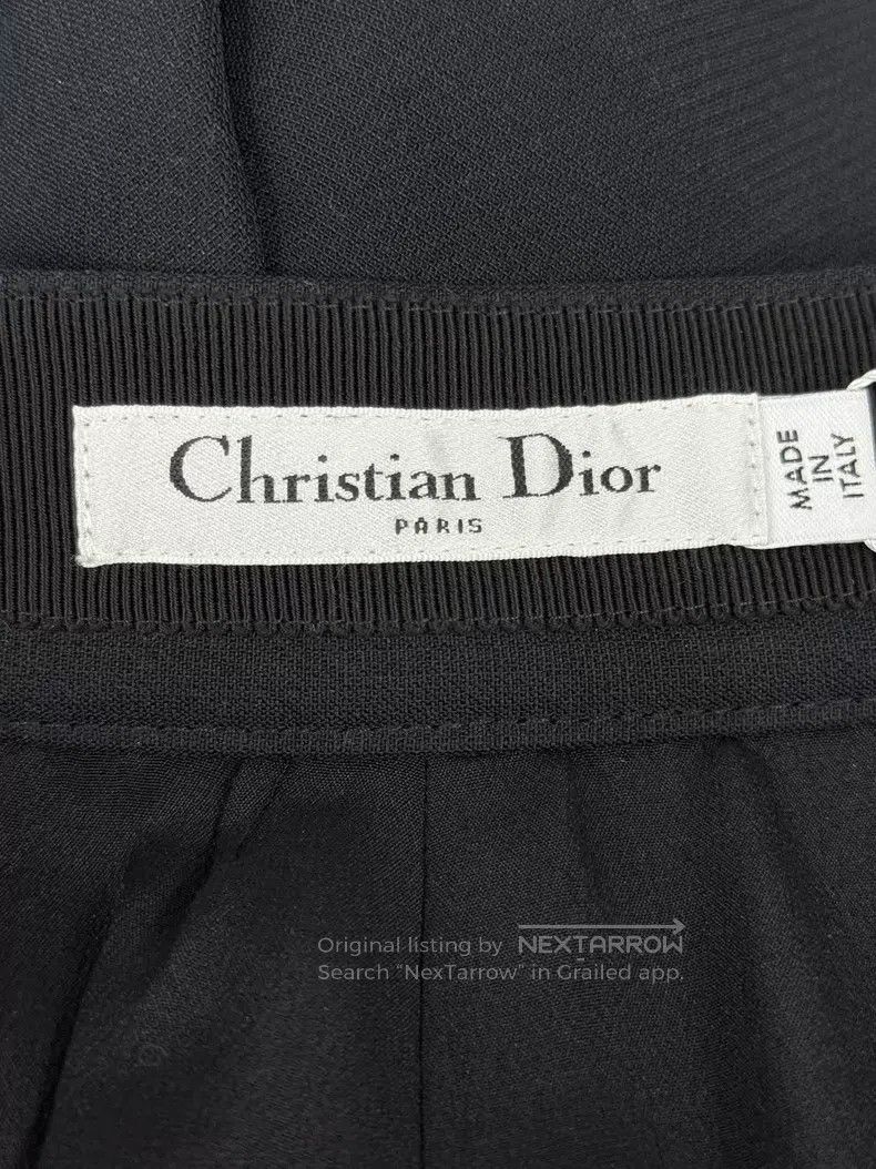 Dior Dior Black strap skirt and trousers Size 25" / US 0 / IT 36 - 4 Thumbnail
