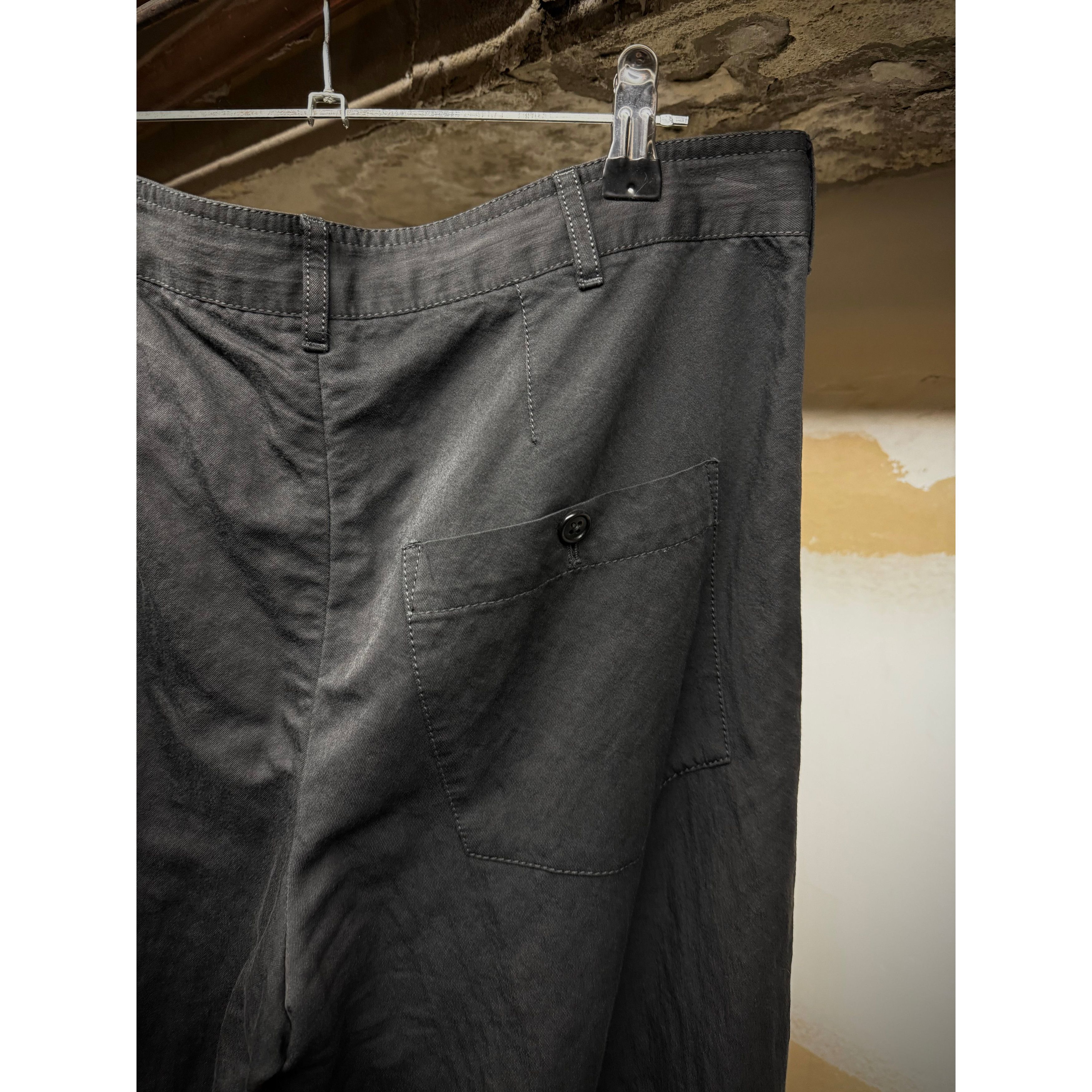 Ann Demeulemeester Ann Demeulemeester Early 00s Drawstring Cropped Riding Pants Size US 30 / EU 46 - 4 Thumbnail