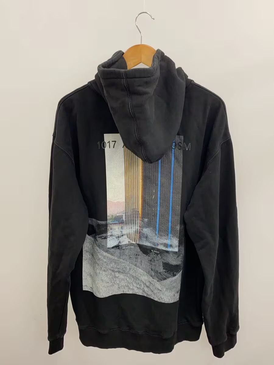Boxy Oversized Snowy Mountain Logo Hoodie
