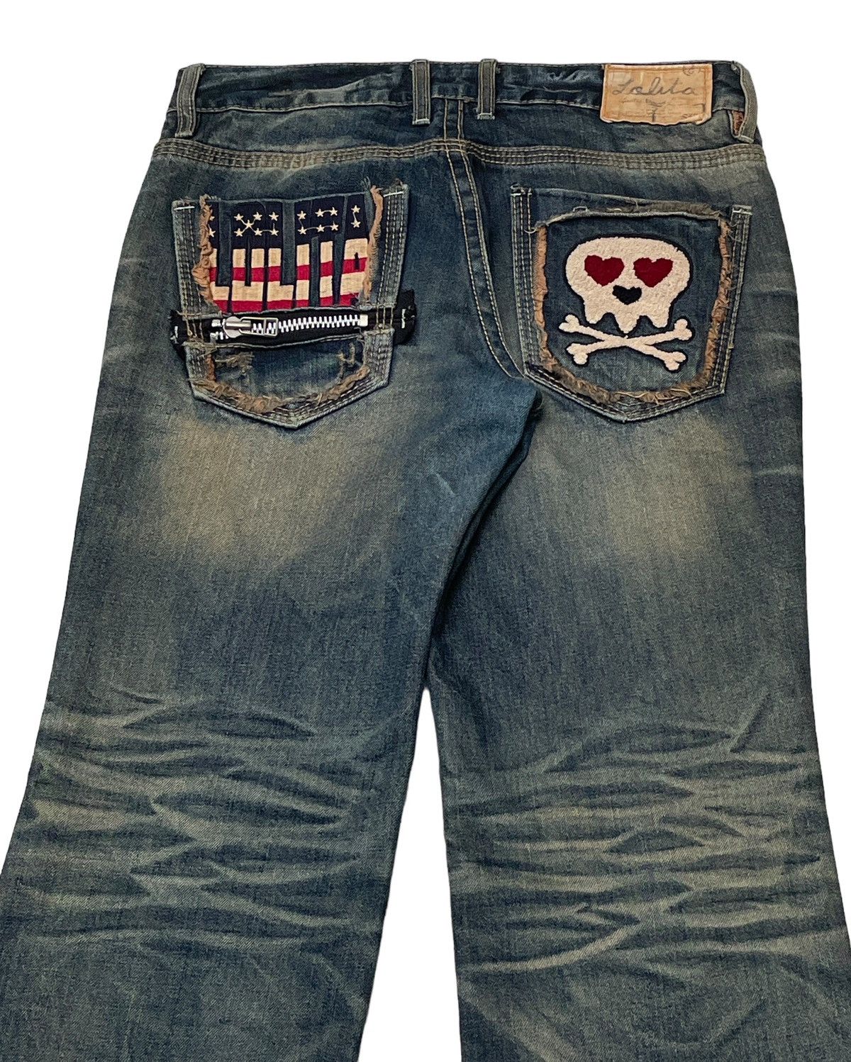 Japanese Brand × Vintage Vintage Japanese Brand Lolita Jeans 1990s Size US 32 / EU 48 - 7 Thumbnail