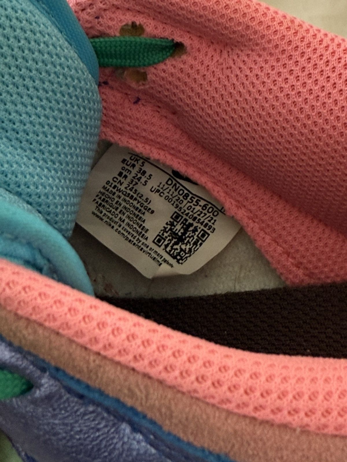 Nike Nike Dunk Low ‘Sunset Pulse’ Size US 7.5 / IT 37.5 - 6 Thumbnail