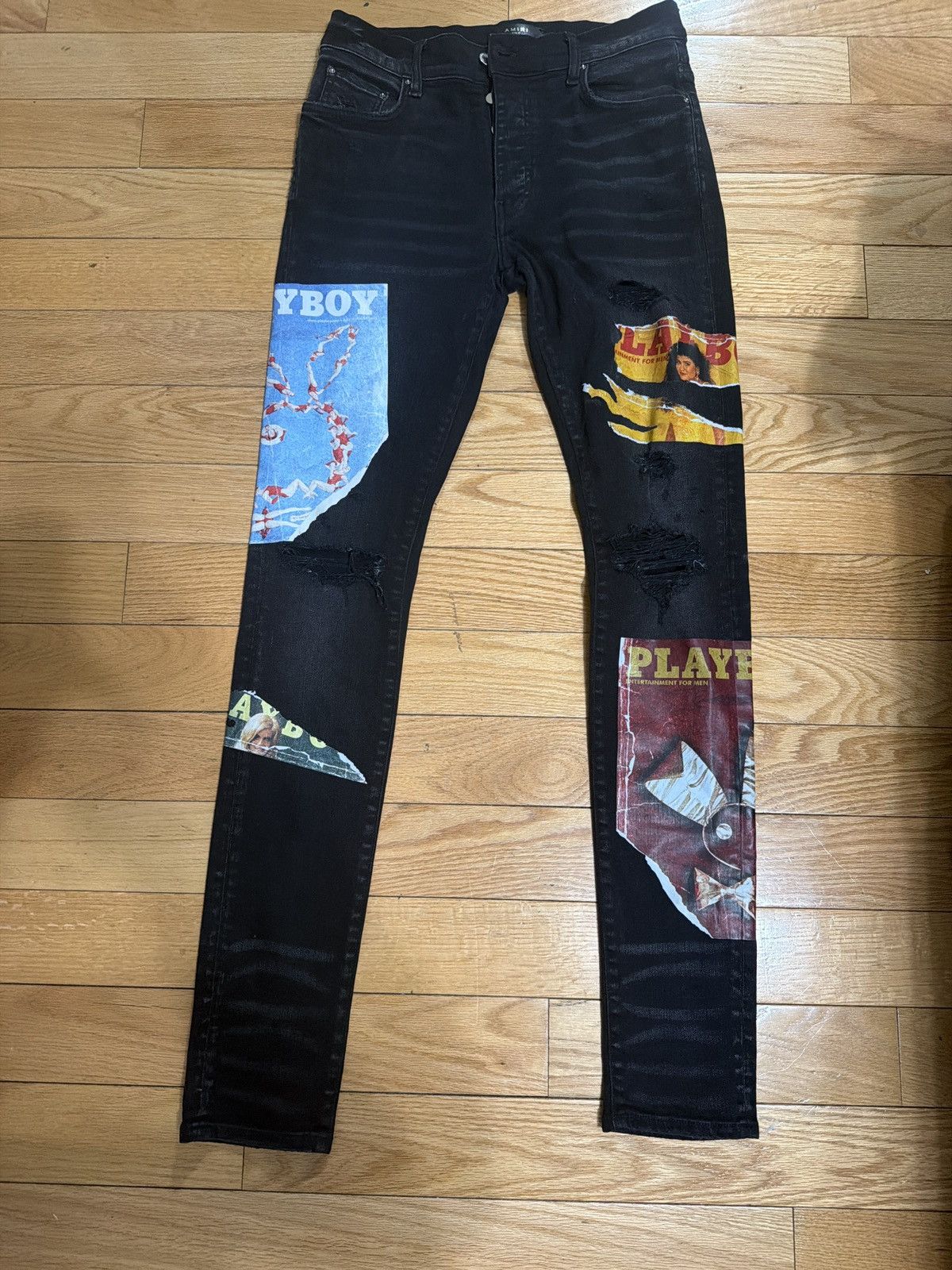 Amiri Amiri playboy jeans Size US 31 - 1 Thumbnail