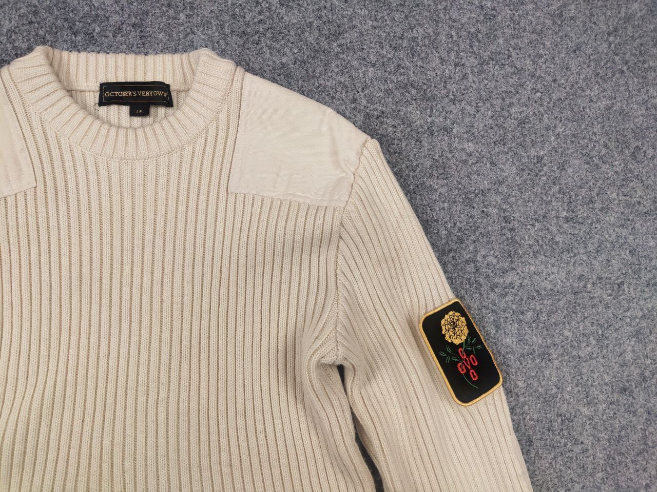 October's Very Own October's very own Drake OVO ribbed sweater Military Style Size US S / EU 44-46 / 1 - 6 Thumbnail
