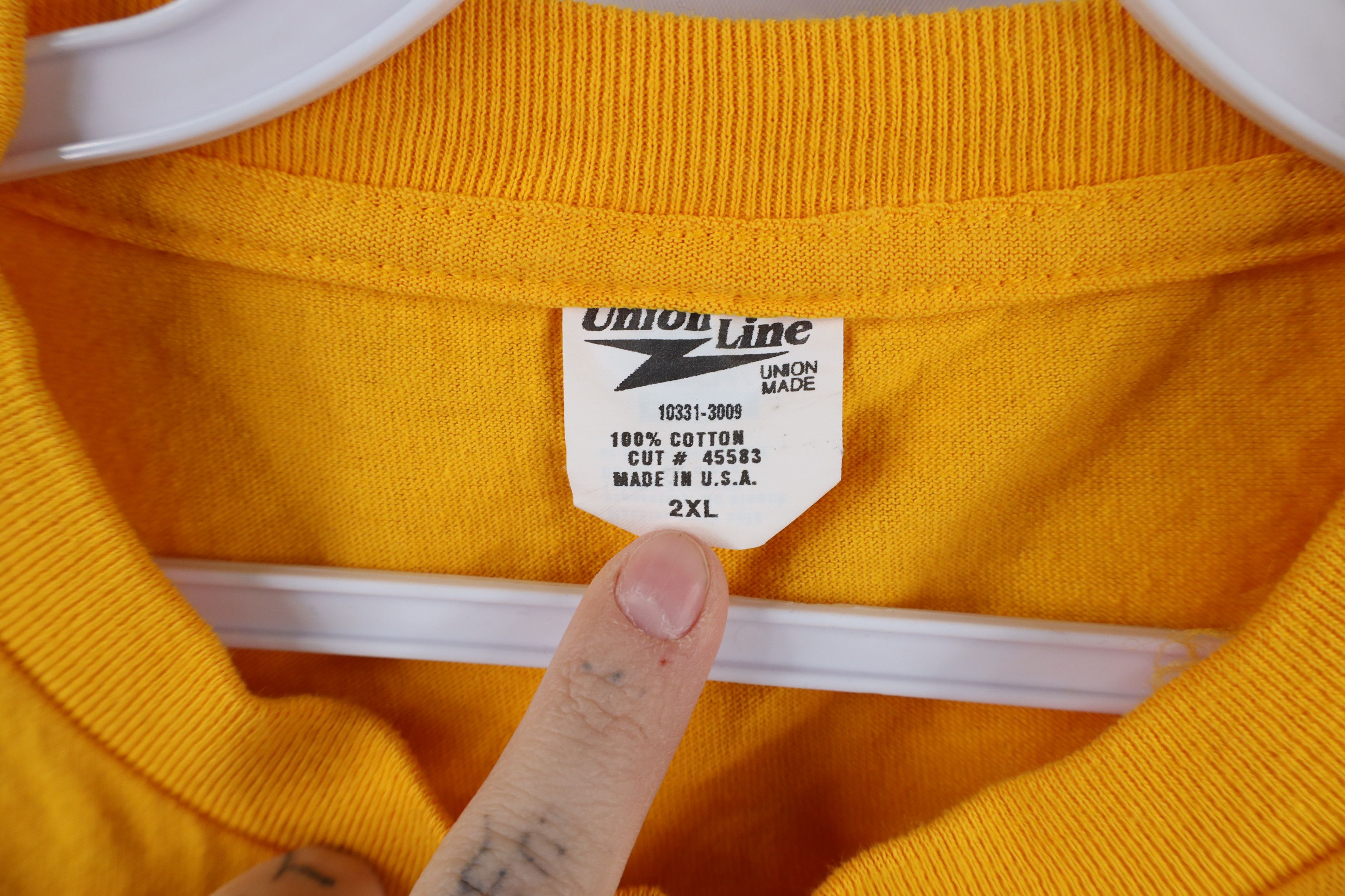 Vintage Vintage 90s Union Made This Is Home Toledo Ohio T-Shirt USA Size US XXL / EU 58 / 5 - 9 Thumbnail