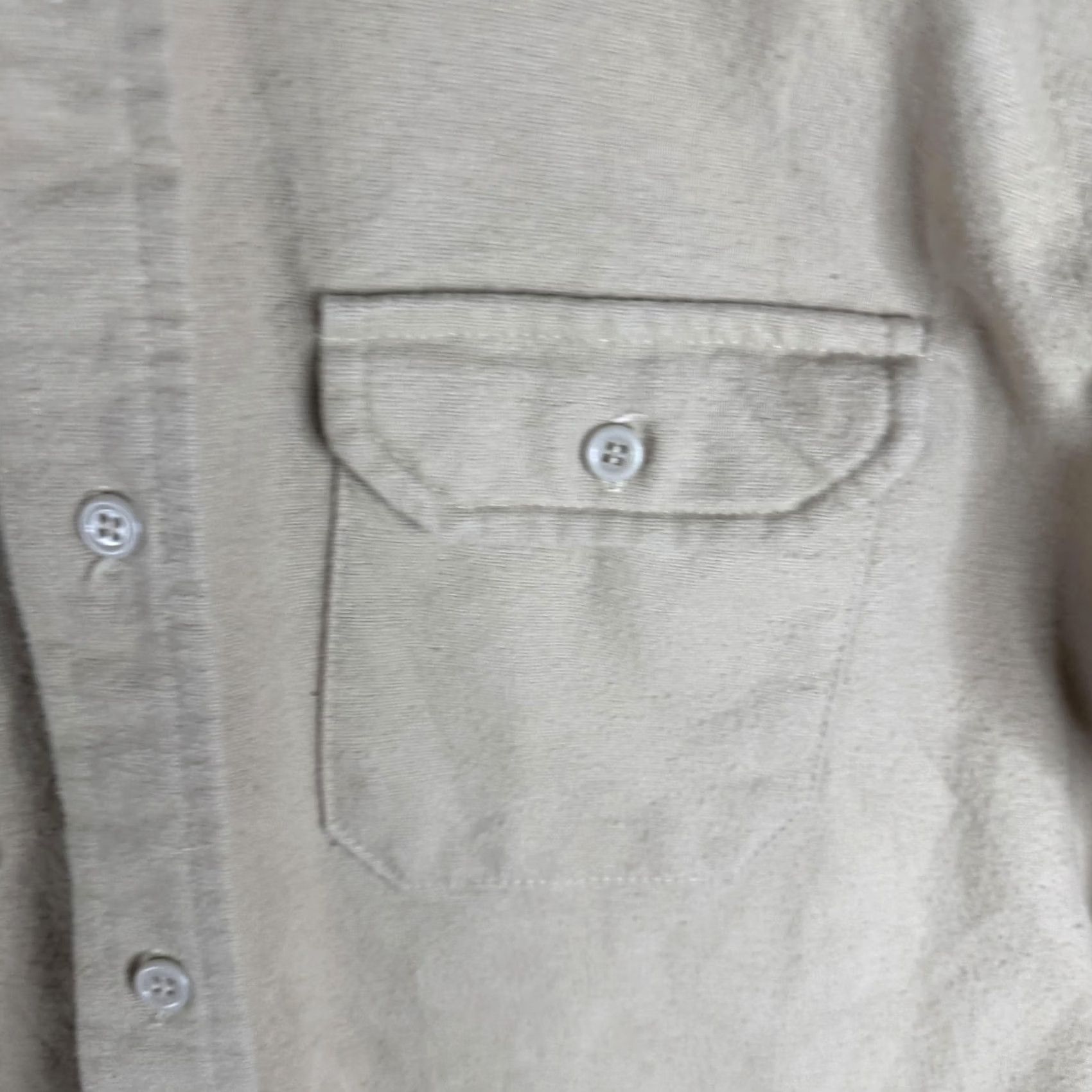 Vintage VINTAGE Frostproof Shirt Mens XL Beige Flannel Button Front Made USA Workwear Size US XL / EU 56 / 4 - 7 Thumbnail