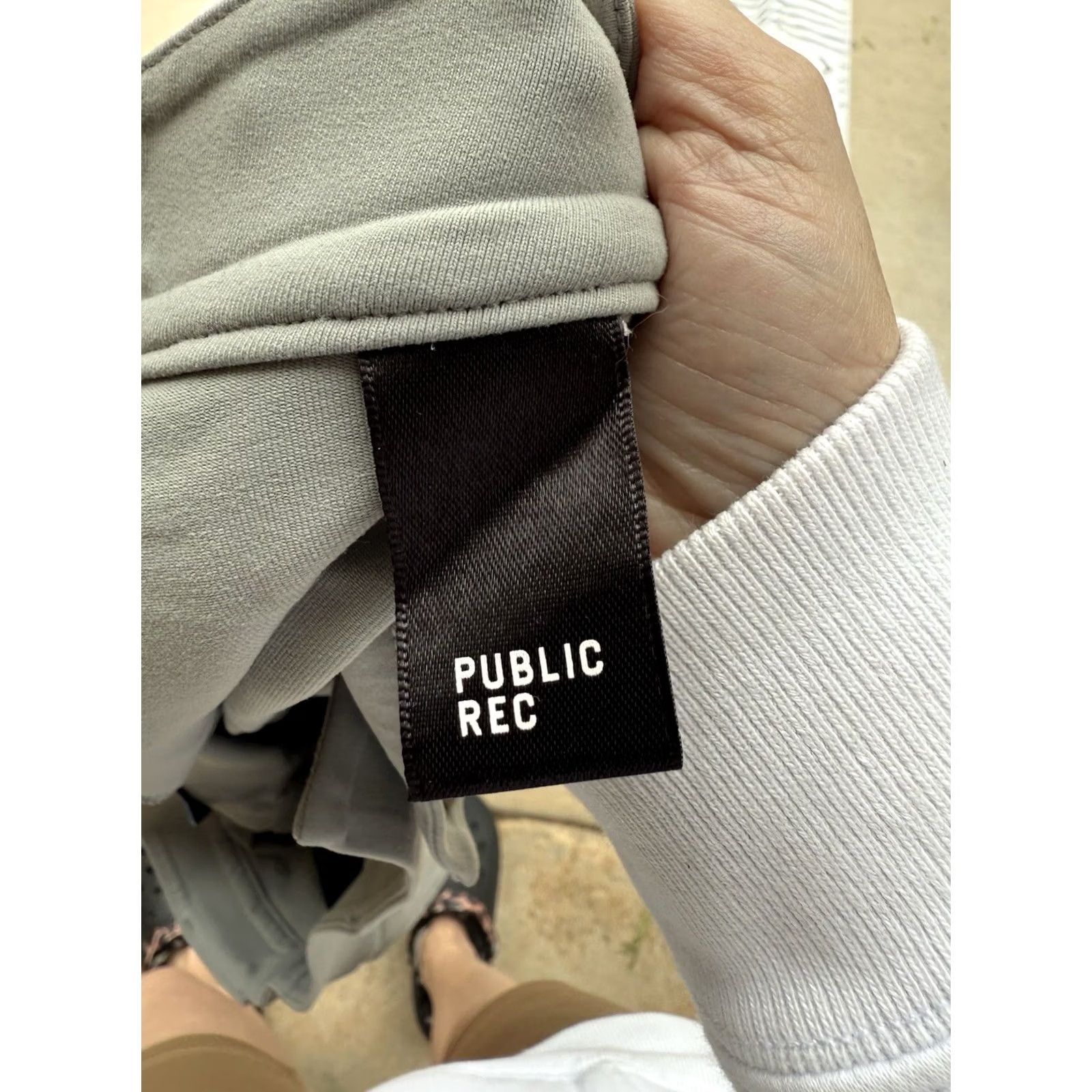 Vintage Public Rec Daymakers Pants Mens 44/28 Gray Chino Pockets Drawstring Performance Seasonal Pants Mens Size US 44 / EU 60 - 5 Thumbnail