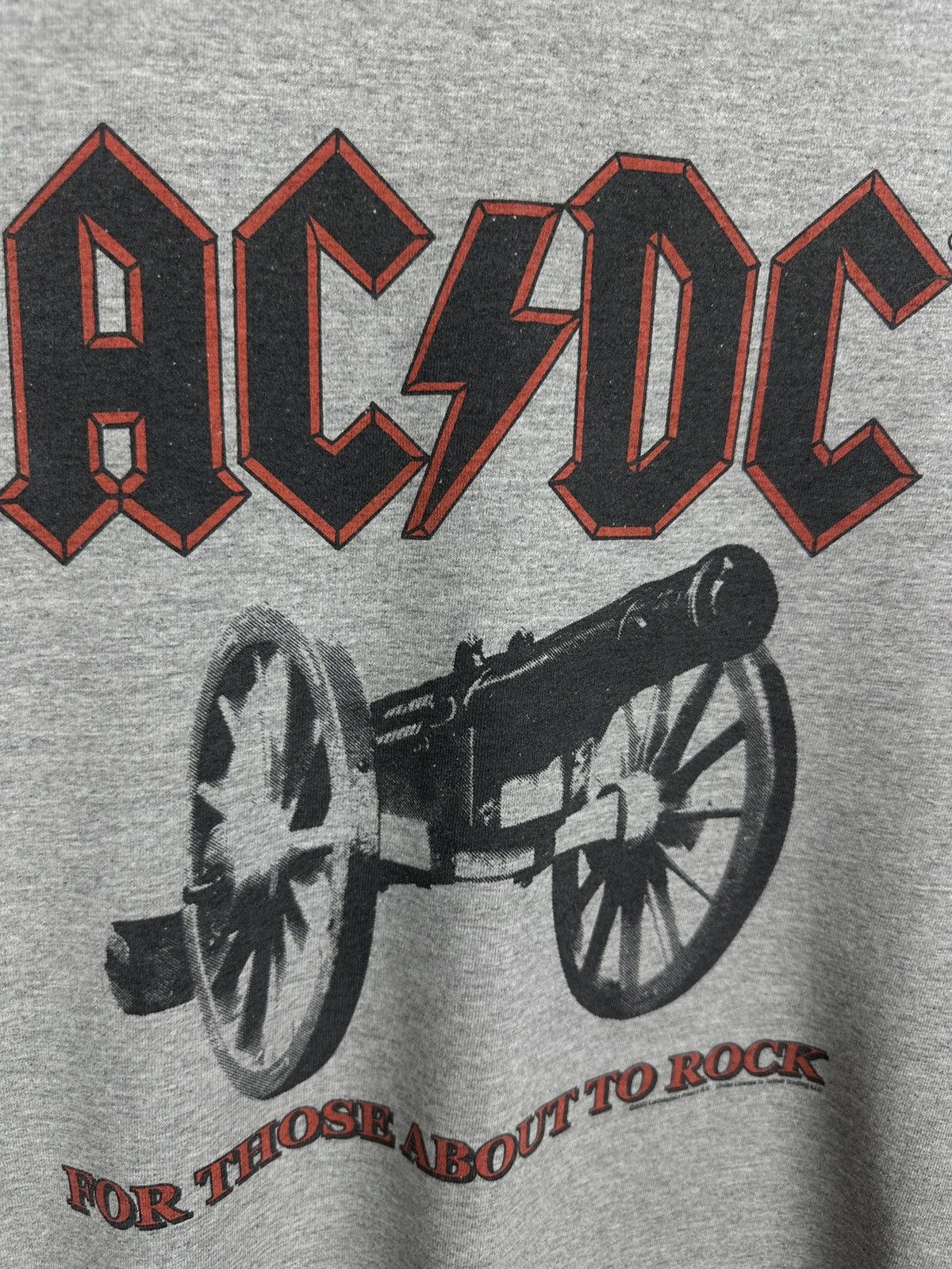 Band Tees Vintage AC/DC For Those About To Rock Band T Shirt USA Size US M / EU 48-50 / 2 - 9 Thumbnail