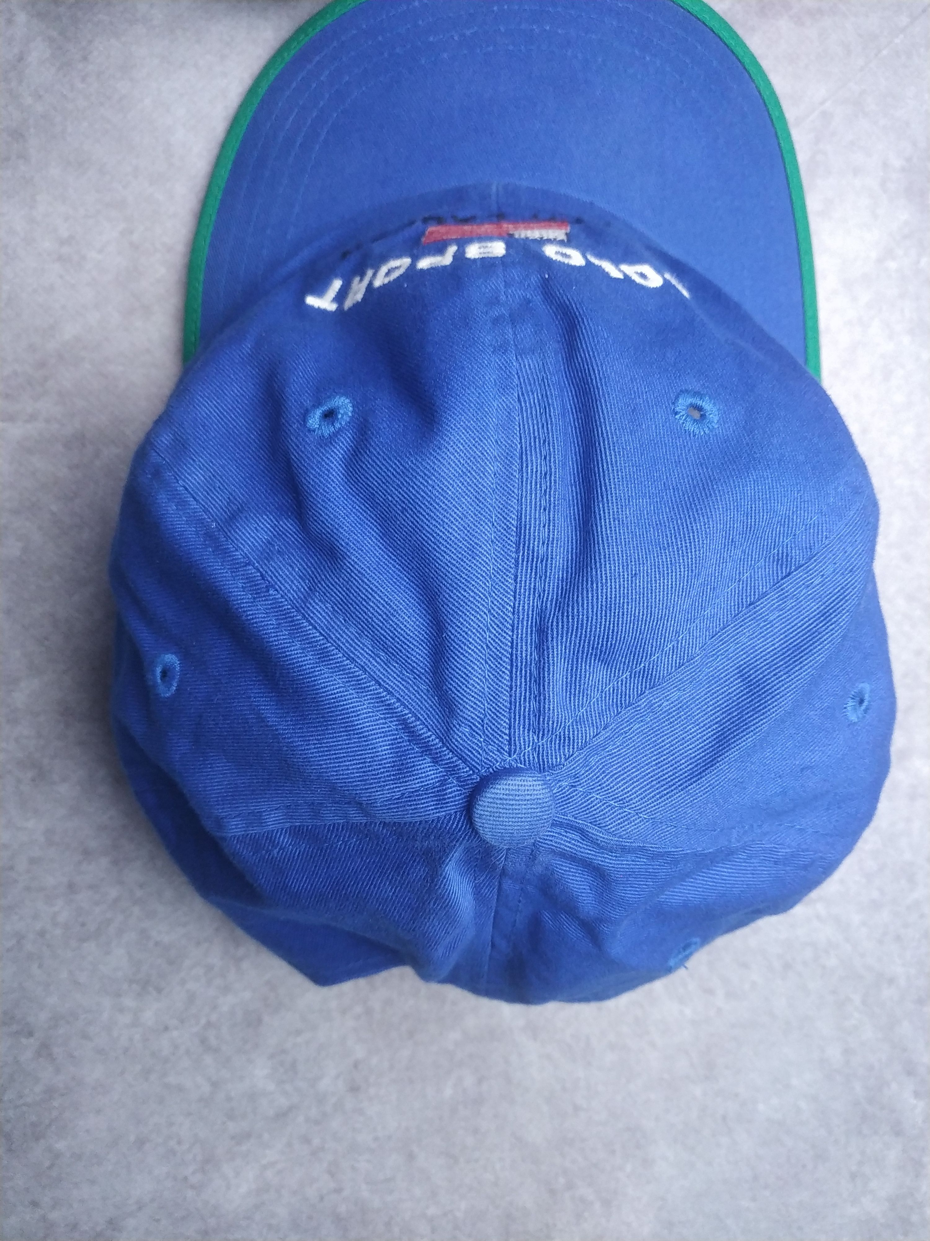 Polo Ralph Lauren Vintage 90s Polo Sport Ralph Lauren Hat Cap USA Flag Size ONE SIZE - 5 Thumbnail