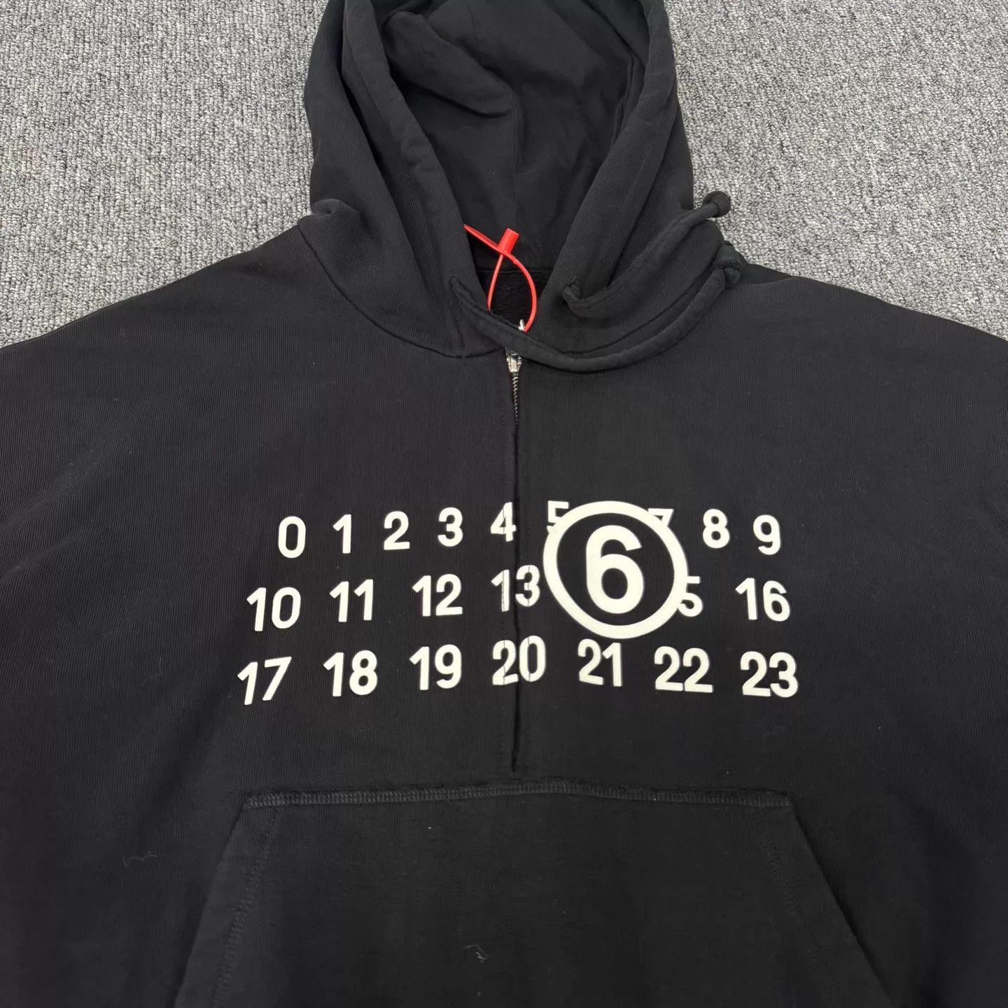 Maison Margiela Maison Margiela MM6 Half-Zip Hoodie M 99 New Size US M / EU 48-50 / 2 - 5 Thumbnail
