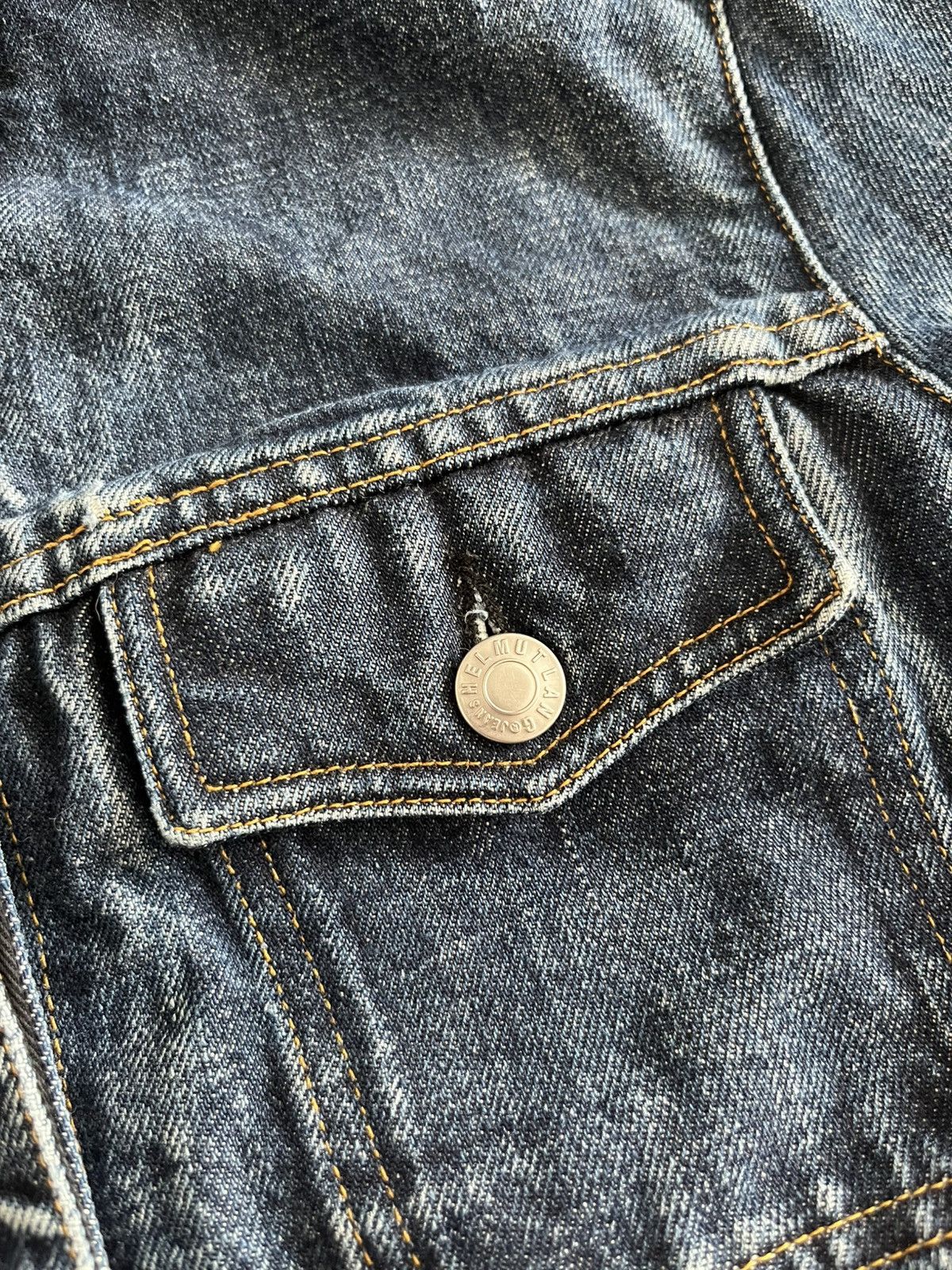 Helmut Lang Helmut Lang 1997 Gtr Denim jacket Size US M / EU 48-50 / 2 - 8 Thumbnail