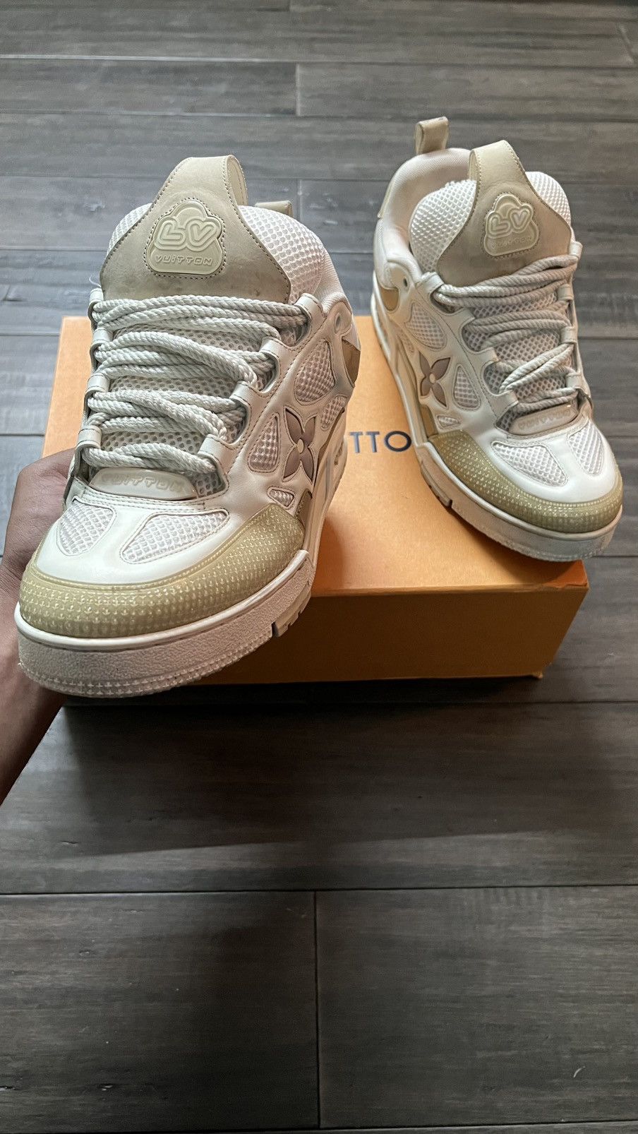 Louis Vuitton Louis Vuitton Beige Skates Size US 9 / EU 42 - 6 Thumbnail