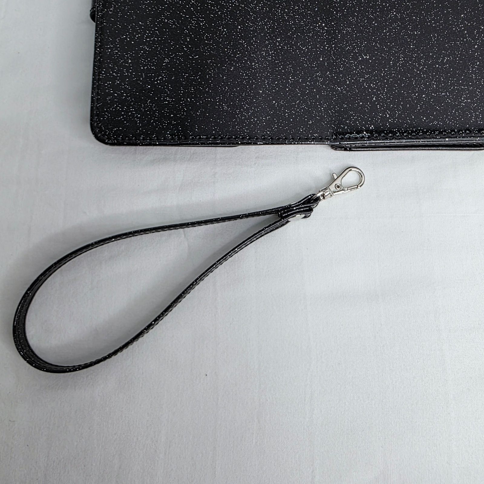Other iPhone 16 Pro Black Glitter Phone Case W Detachable Wallet Size ONE SIZE - 15 Thumbnail