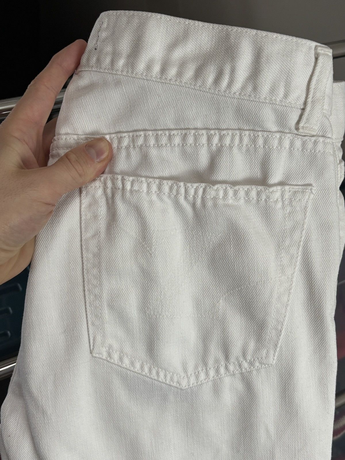 Z Zegna Z Zegna Vintage White Straight Pants Size US 32 / EU 48 - 7 Thumbnail