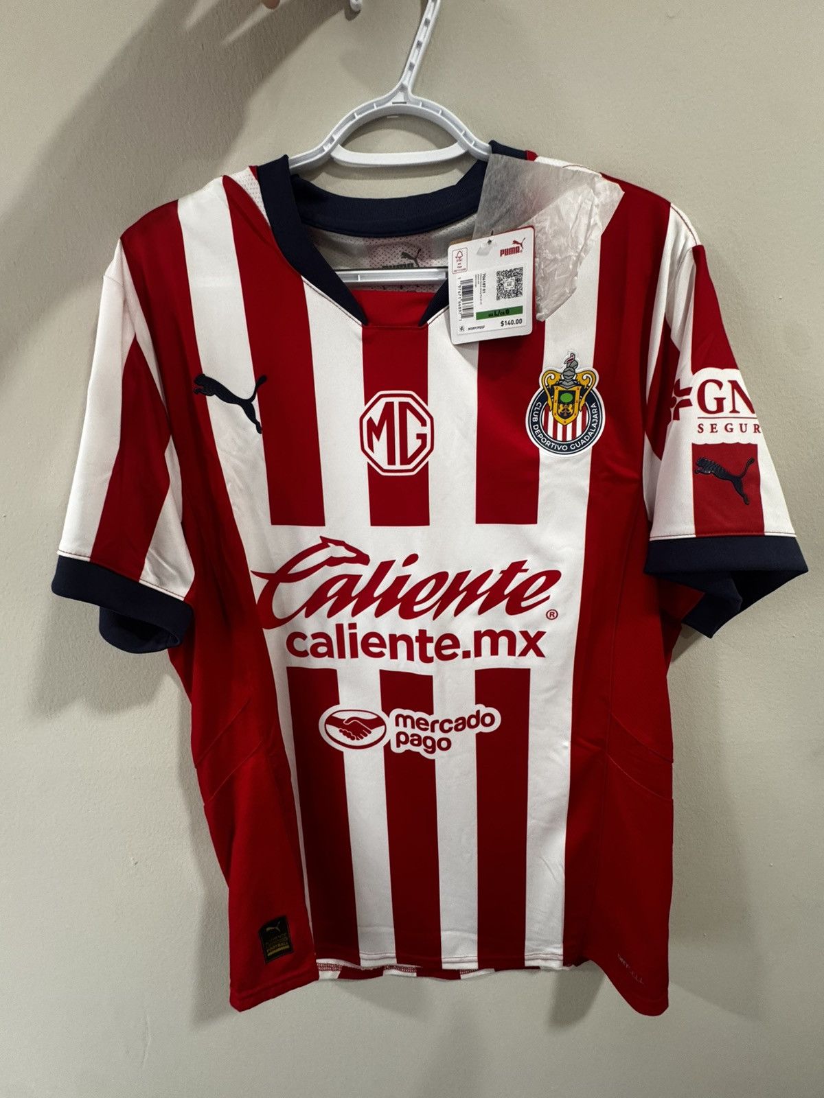 Puma PUMA LIGA MX CHIVAS JERSEY Size US L / EU 52-54 / 3 - 1 Thumbnail