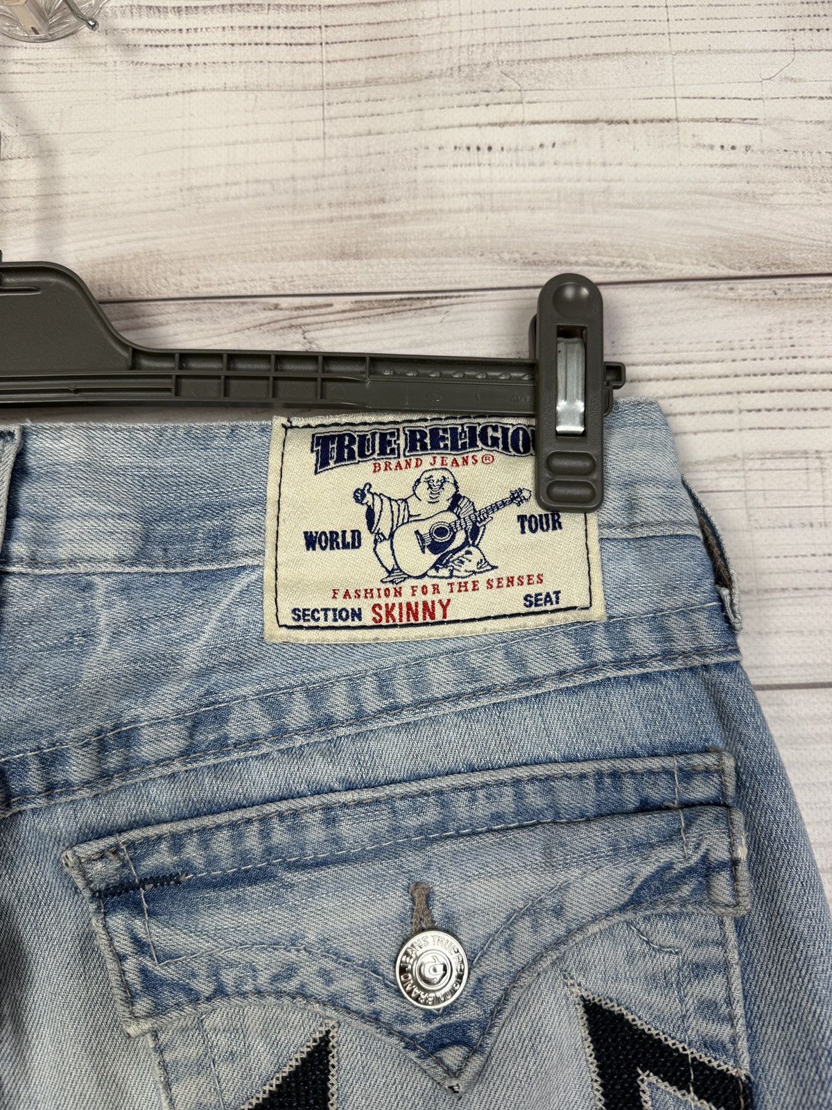 True Religion True Religion Crazy Jeans Size US 31 - 8 Thumbnail
