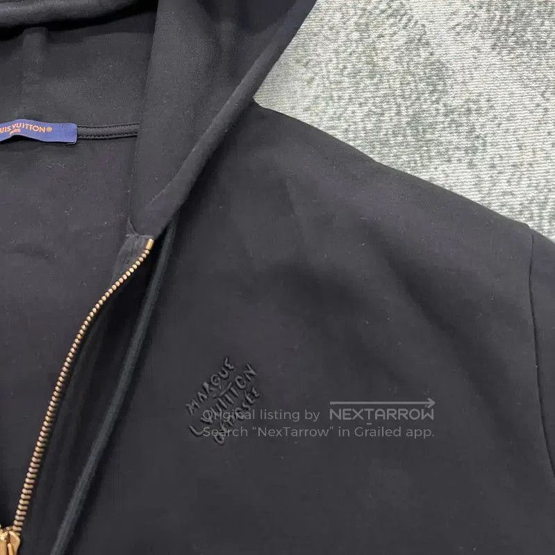 Louis Vuitton Louis Vuitton Black Cotton Embroidered Long Sleeve Jacket . Size US M / EU 48-50 / 2 - 3 Thumbnail