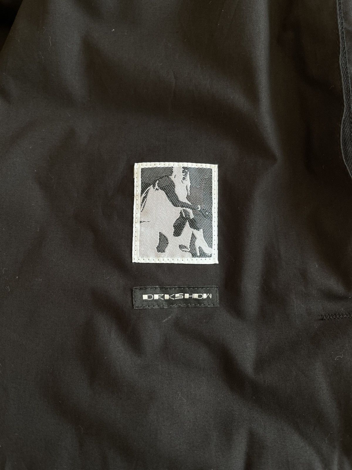 Rick Owens Drkshdw FW2018 Graphic Padded Fishtail Parka Jacket Size US L / EU 52-54 / 3 - 8 Thumbnail