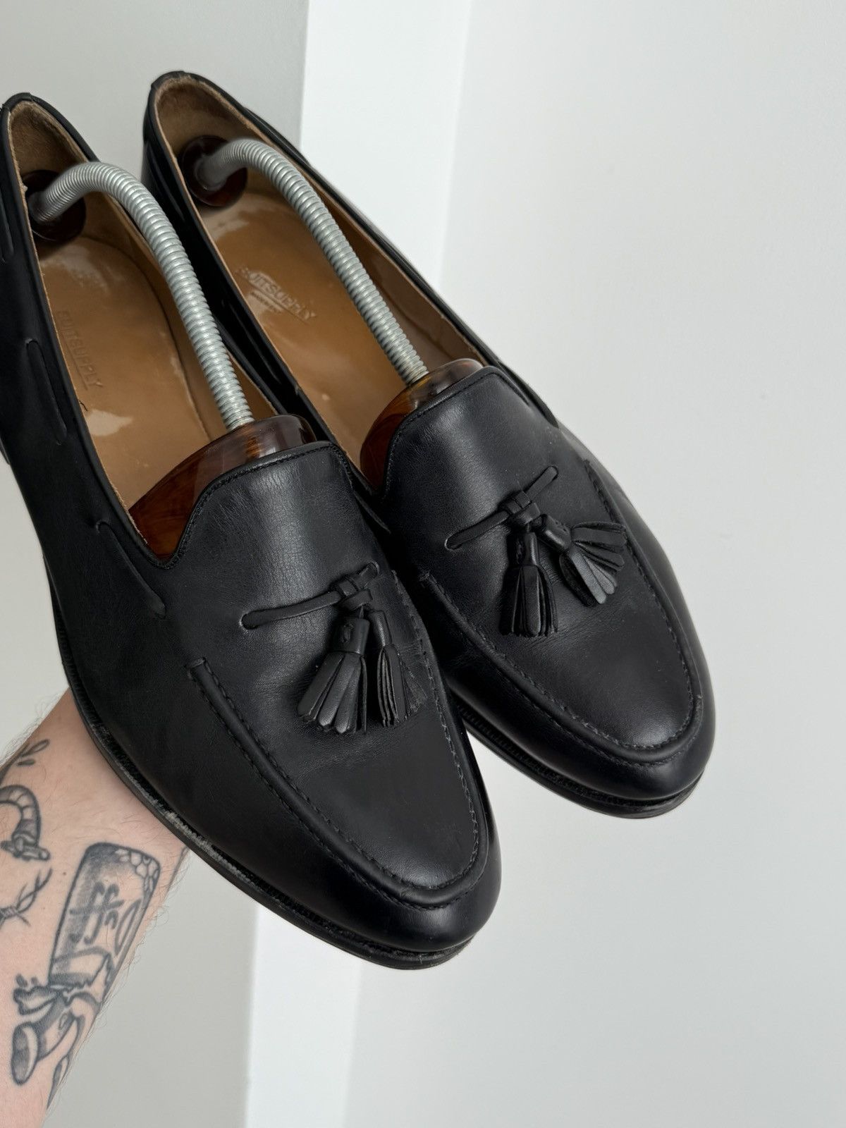 Suitsupply Suitsupply Leather Black Loafers Shoes Size EU 44 Size US 11 / EU 44 - 2 Thumbnail