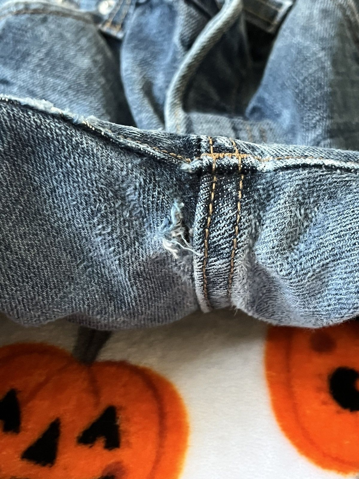 Dertbag Braille Pins Divine Energy Prototype Jeans (34x32) Size US 34 / EU 50 - 6 Thumbnail