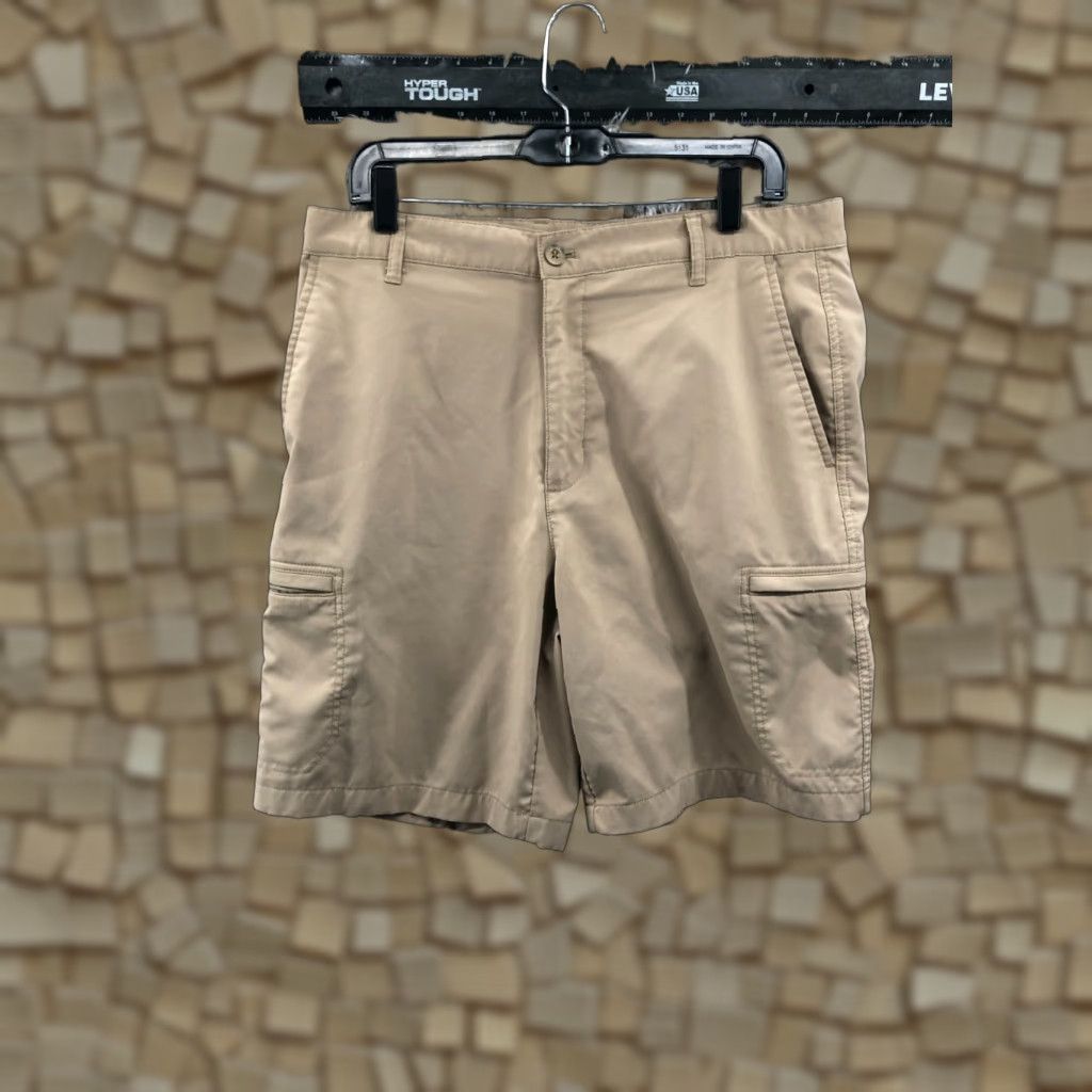 Chaps Chaps Cargo Shorts Mens Size 34 Mid Rise Beige Medium Wash Size US 34 / EU 50 - 1 Thumbnail